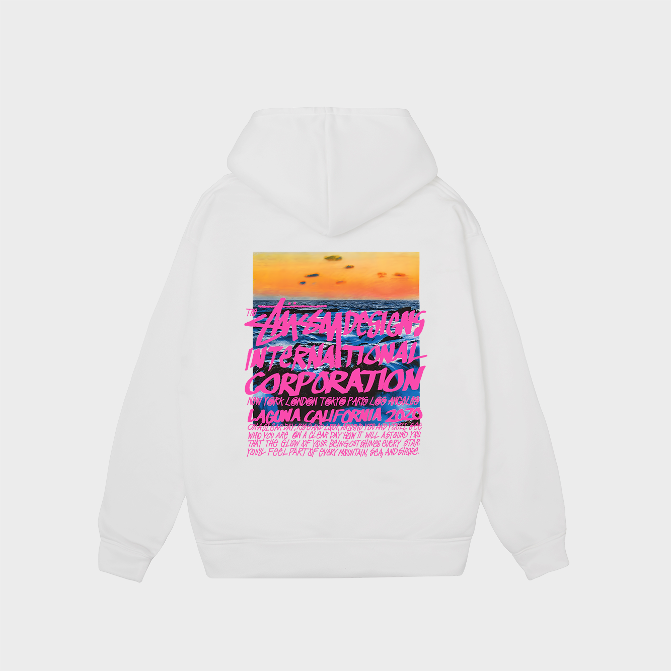 Stussy Pink Hoodie