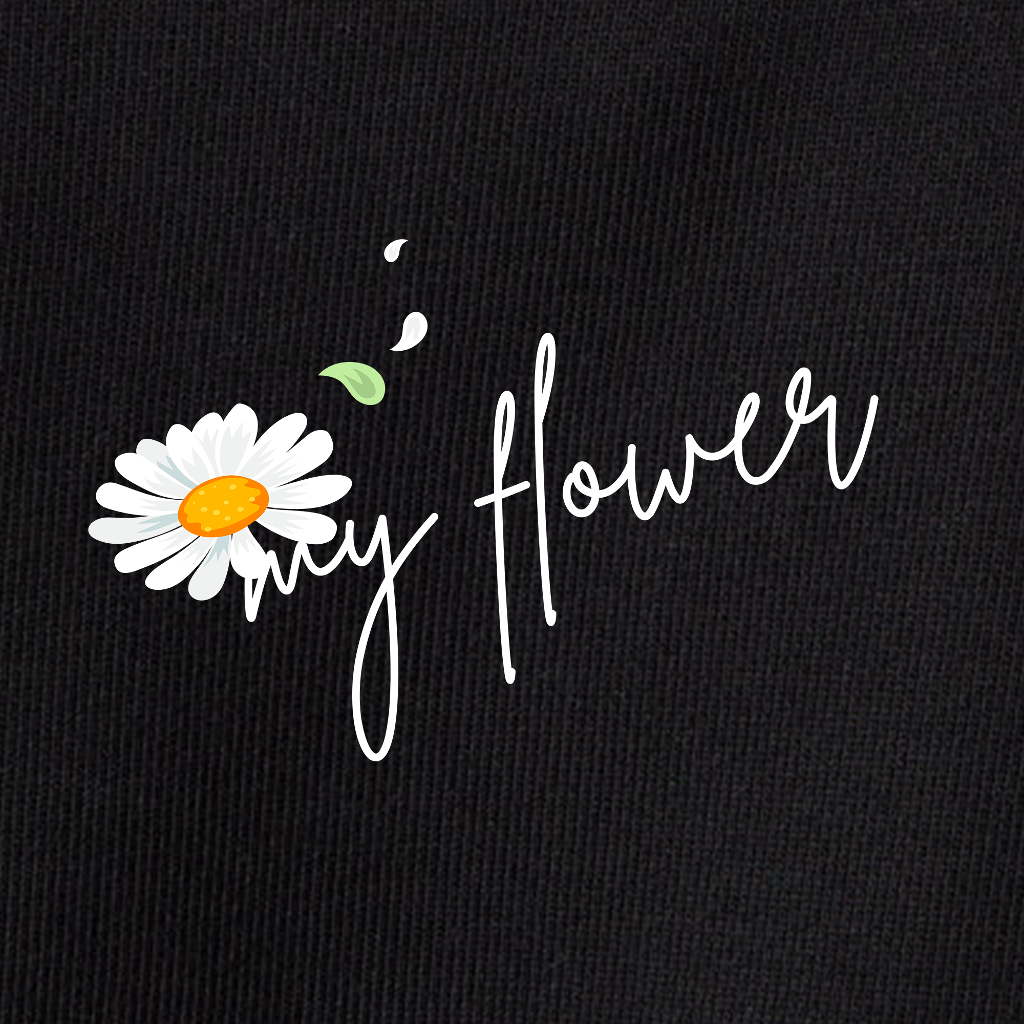 Custom Couple Flower Sweater