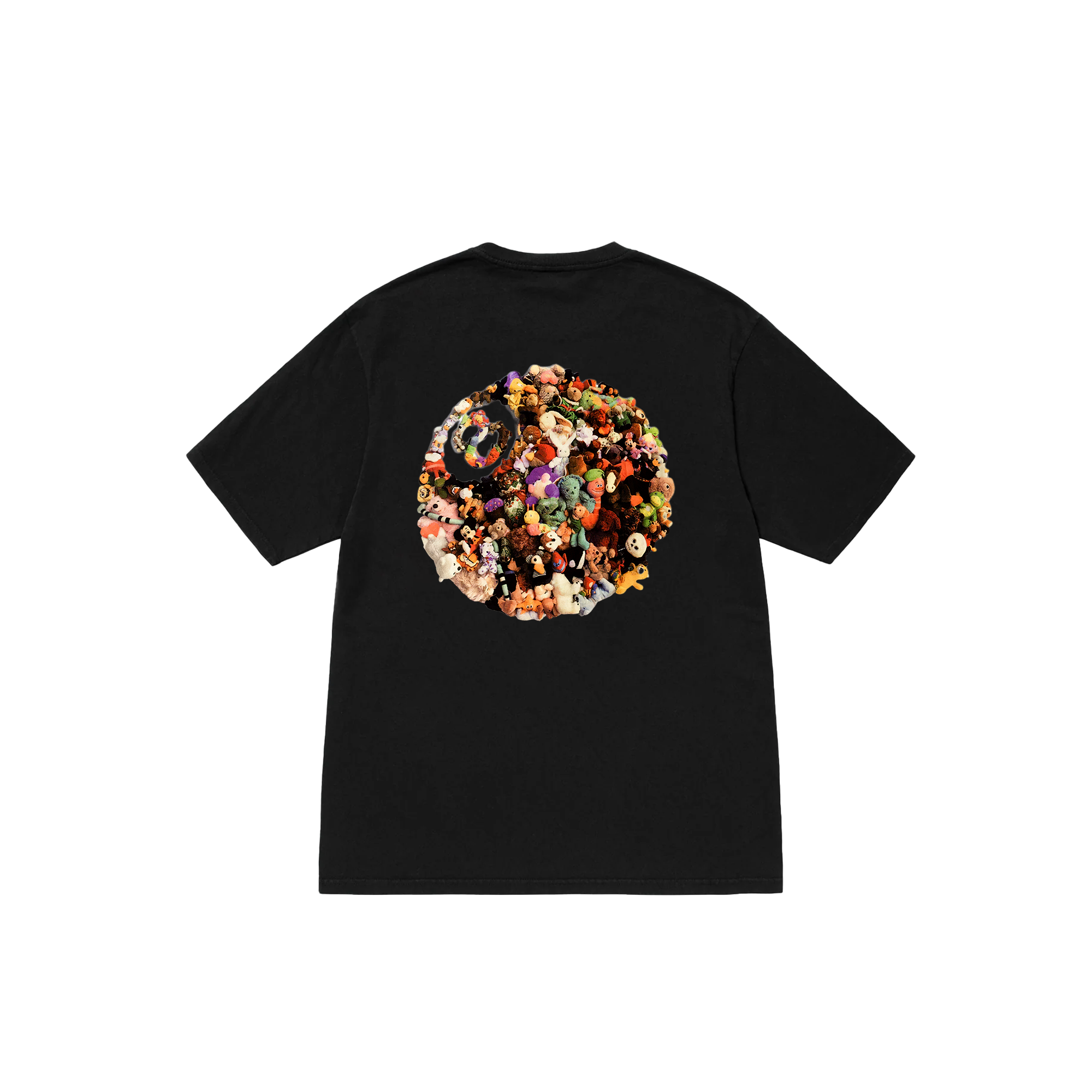 Stussy Plush Blk T-Shirt