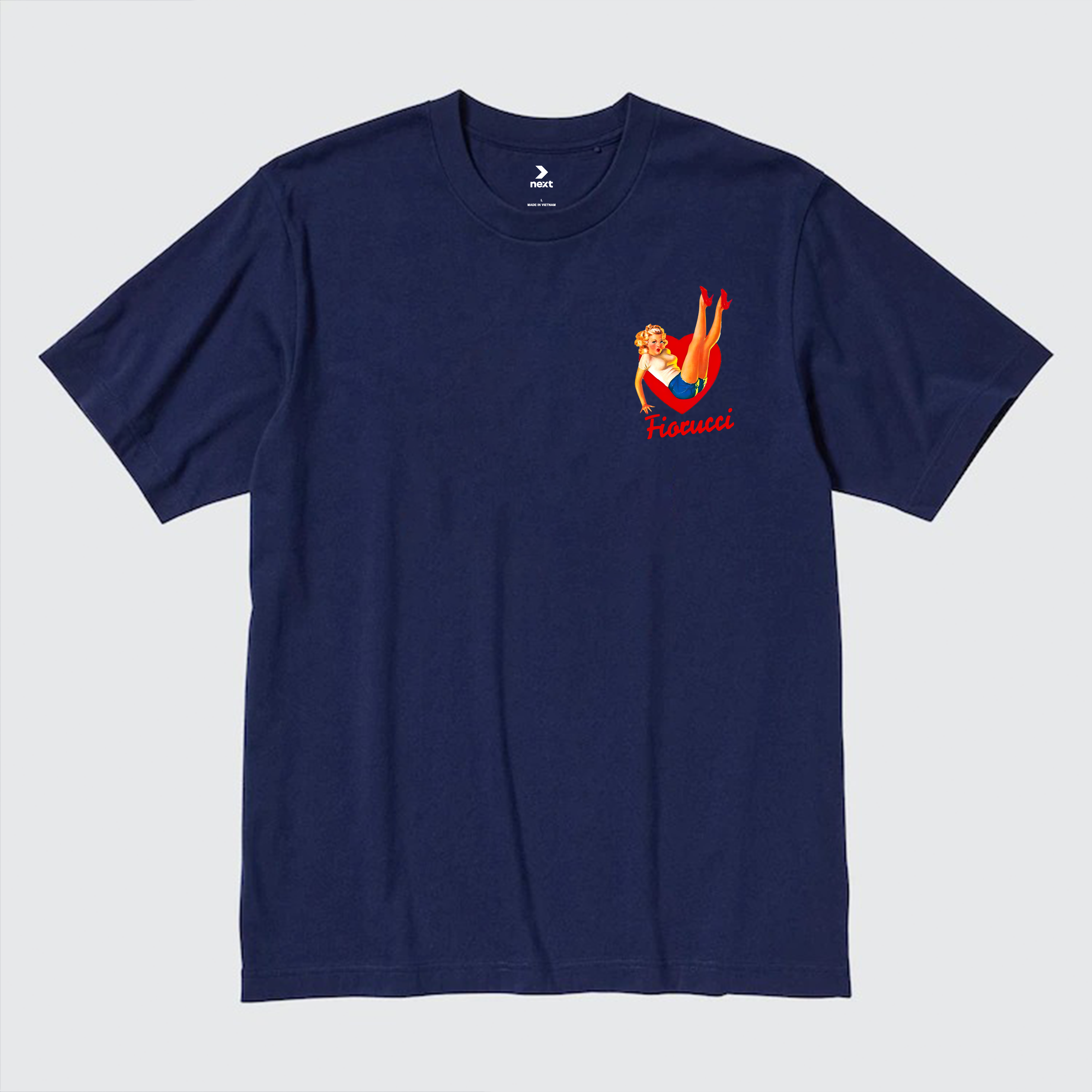 FIOCUCCI GIRL T-SHIRT / NAVY