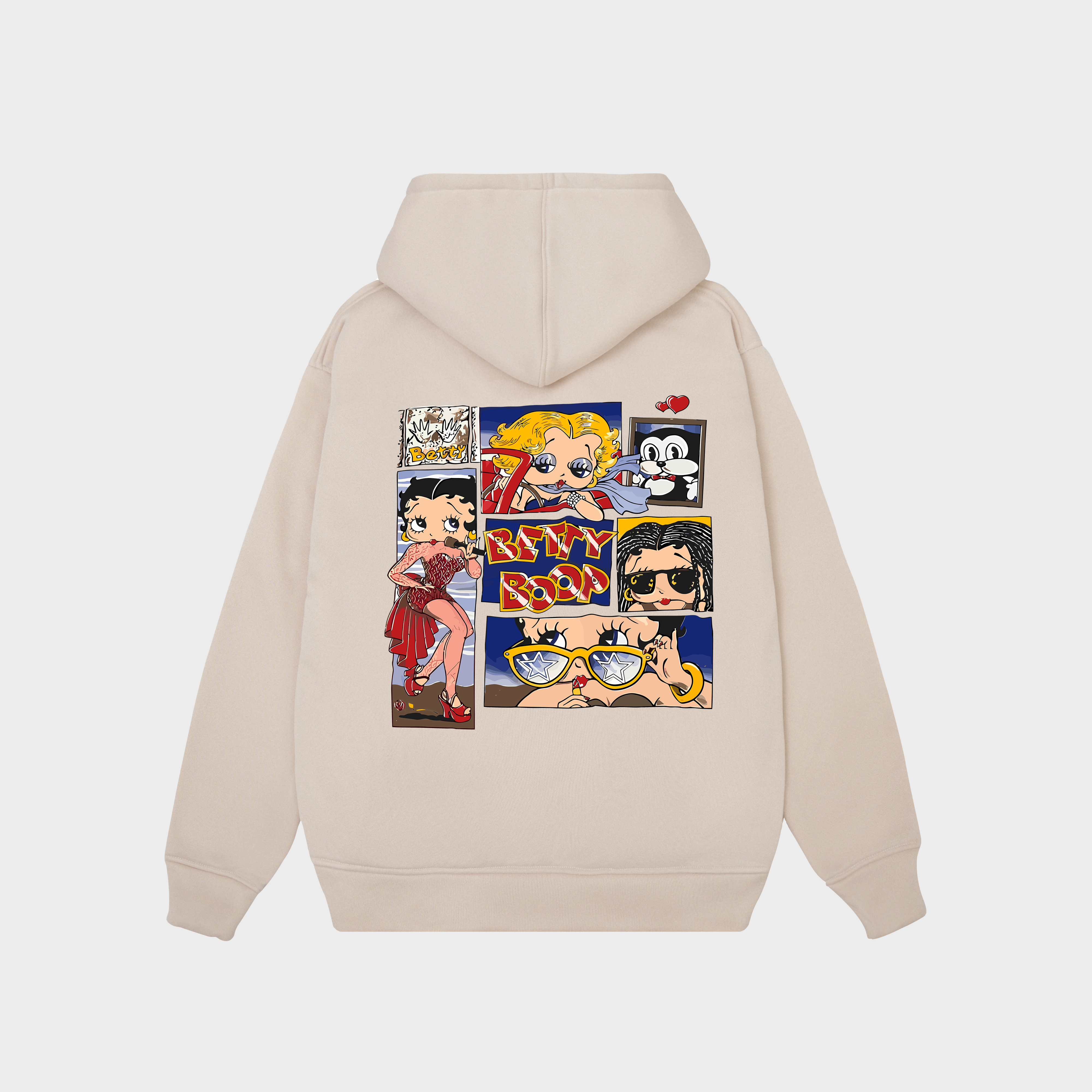 BETTY BOOP 1990S DIFFERENT HOODIE / BE