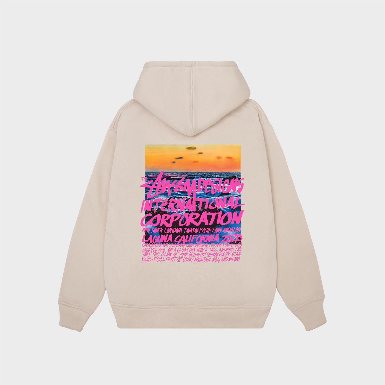 Stussy Pink Hoodie