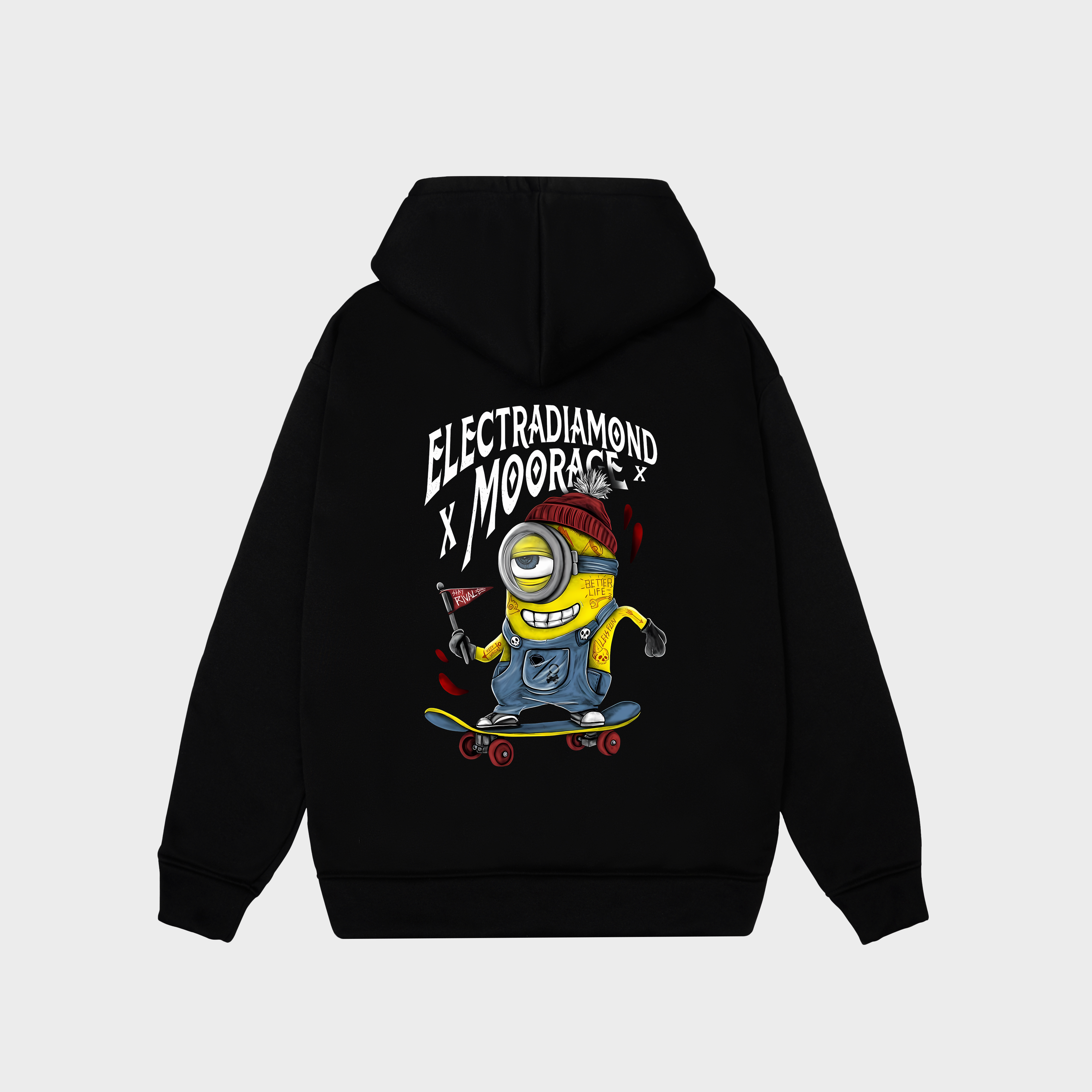 MINIONS COOL HOODIE / ĐEN