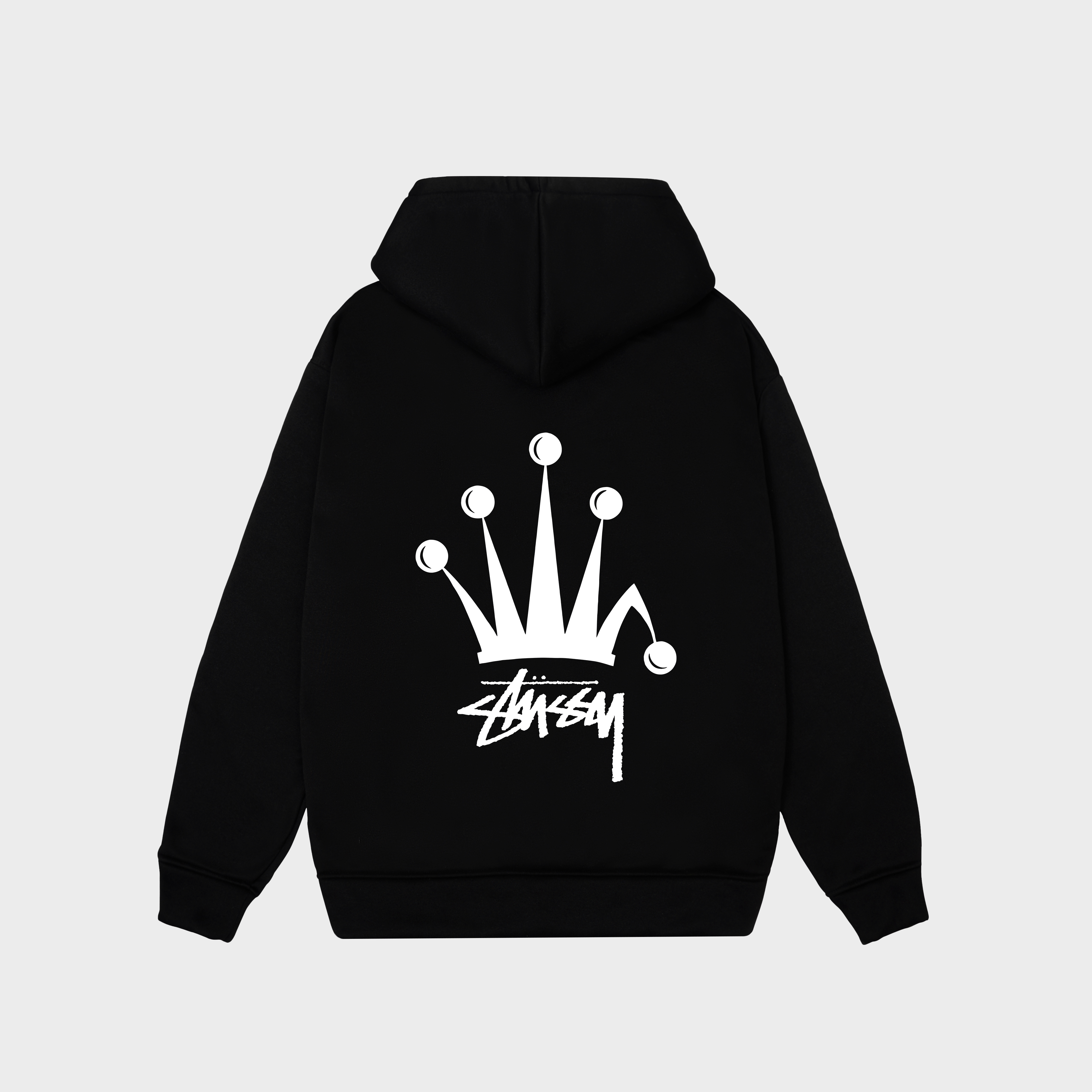 Stussy Regal Crown Tee Pigment Dyed Hoodie