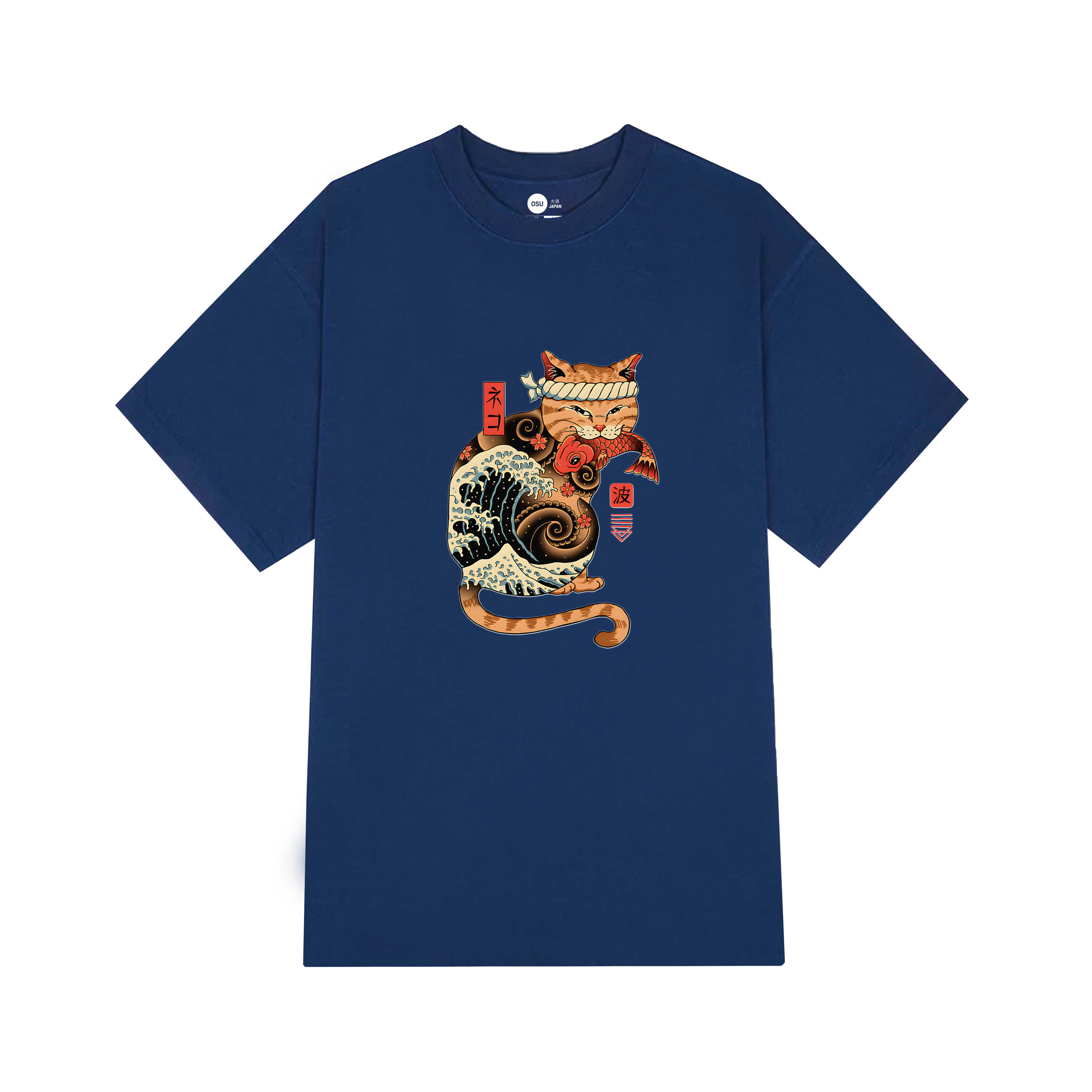 CATANA WAVE T-SHIRT / NAVY