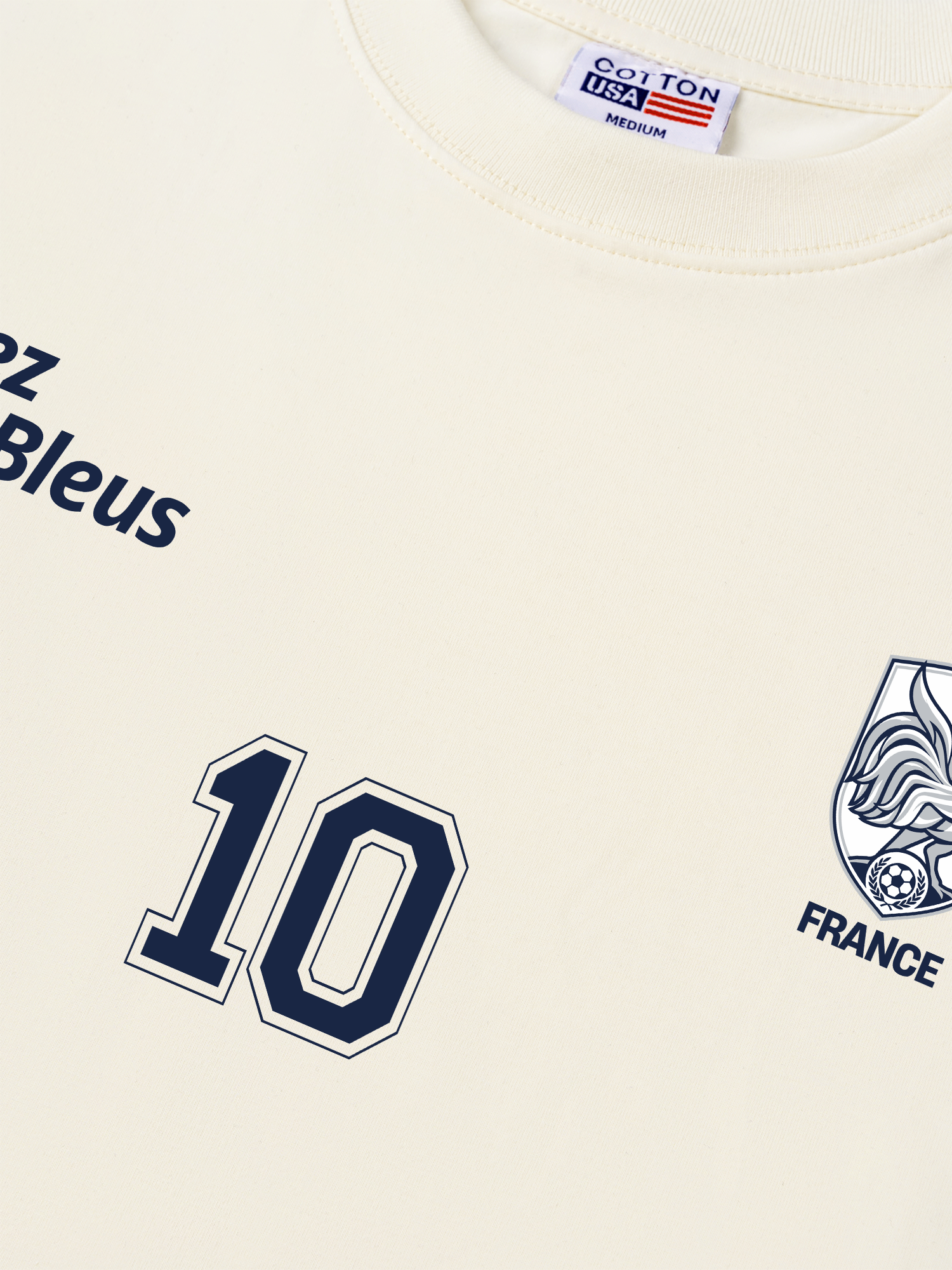 Áo Thun Relaxed Fit Allez Les Bleus
