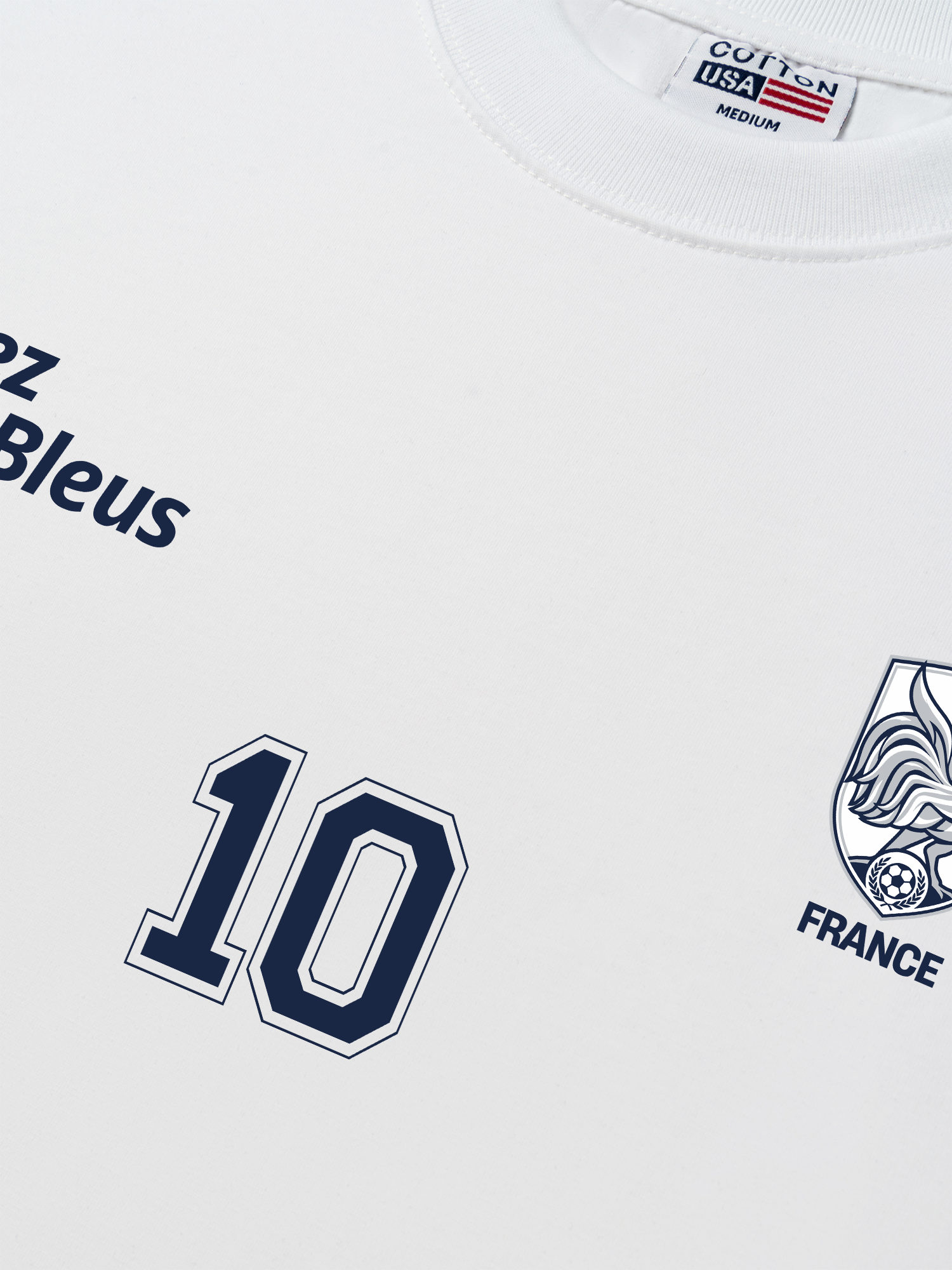 Áo Thun Relaxed Fit Allez Les Bleus
