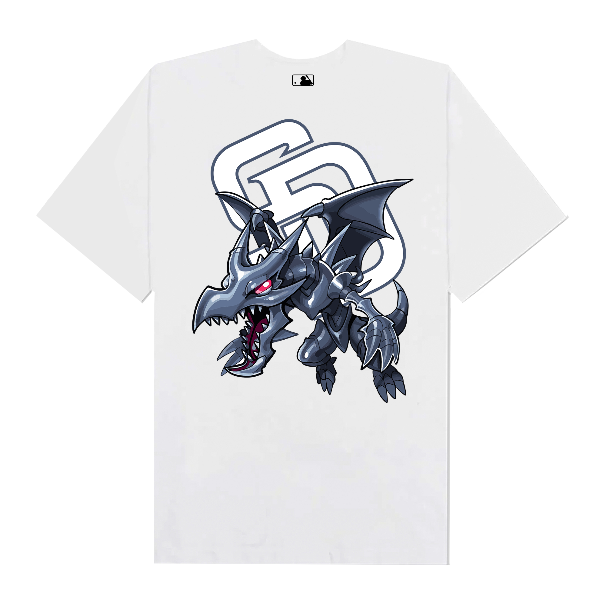 MLB Anime Yugioh Red-Eyes Black Dragon SD T-Shirt