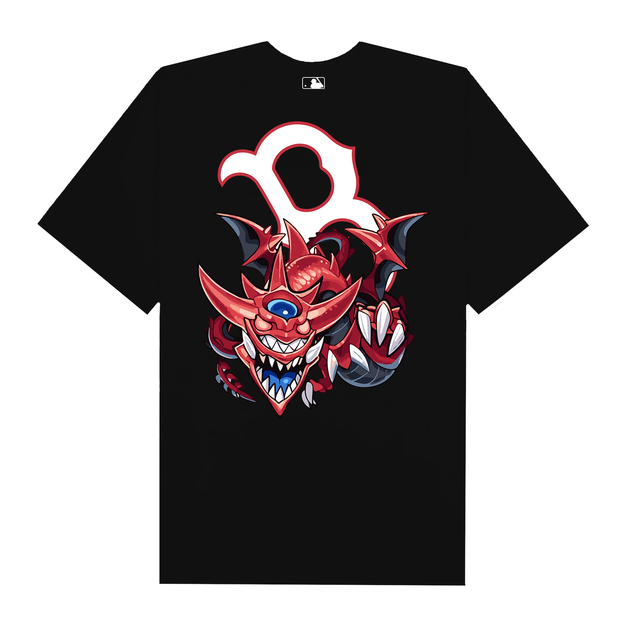 MLB Anime Yugioh Slifer Red Sox T-Shirt