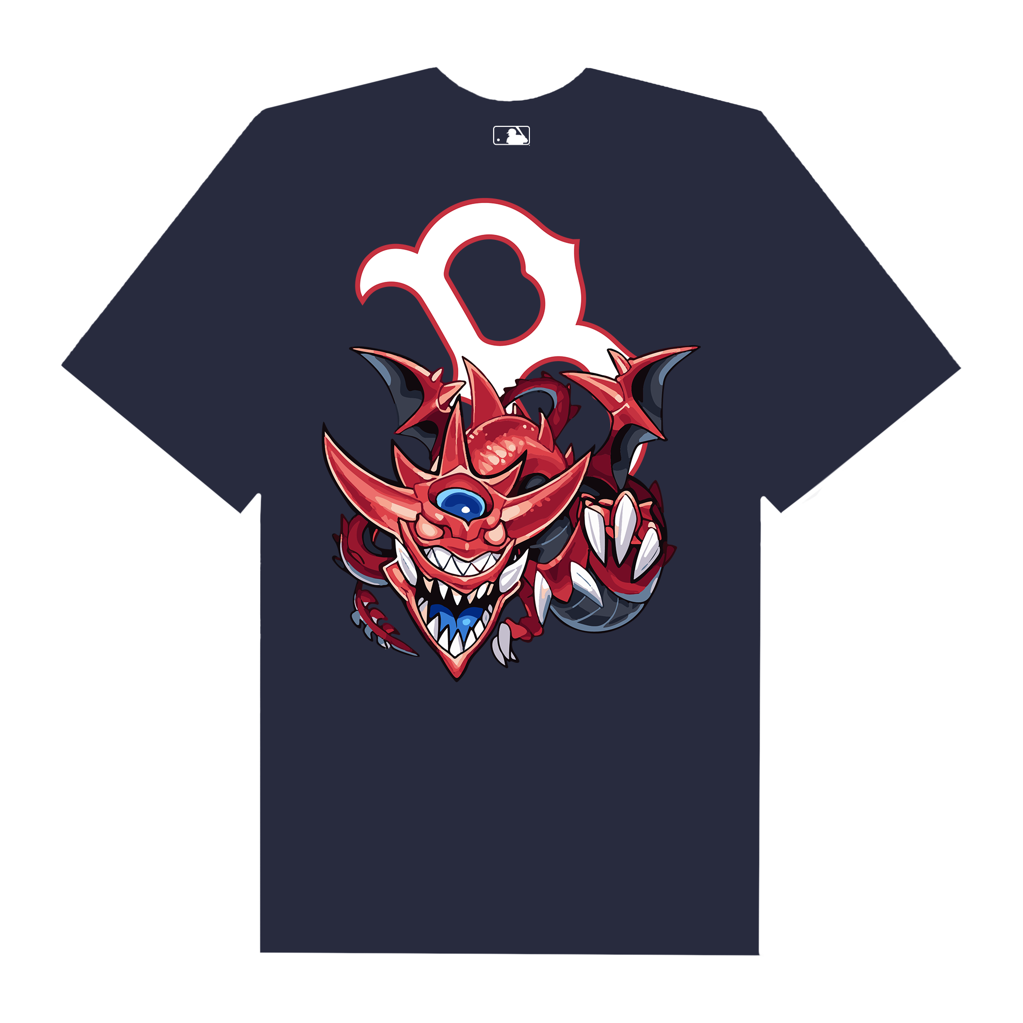 MLB Anime Yugioh Slifer Red Sox T-Shirt