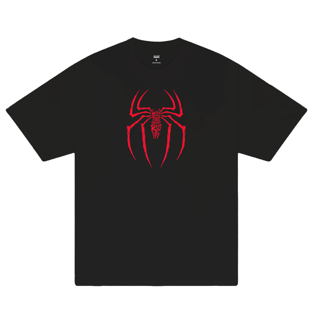 Marvel Spider Man Slogan T-Shirt