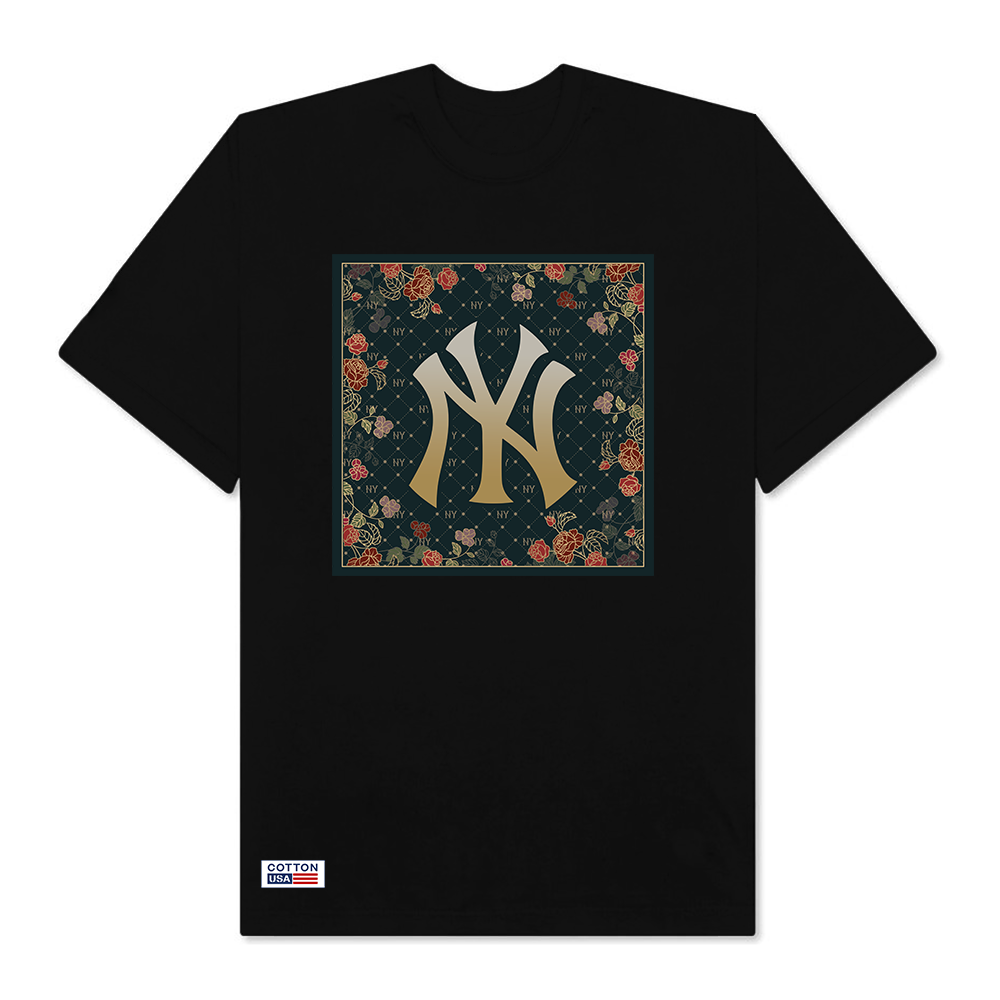 MLB Flower New York Yankees T-Shirt