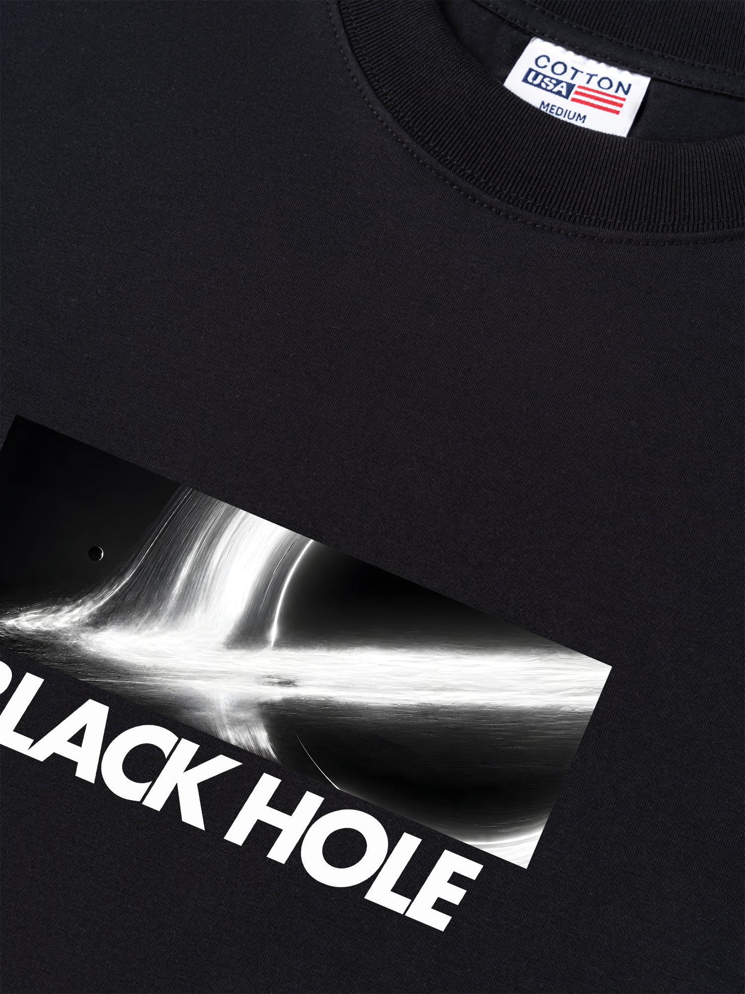 Áo Thun Relaxed Fit Black Hole