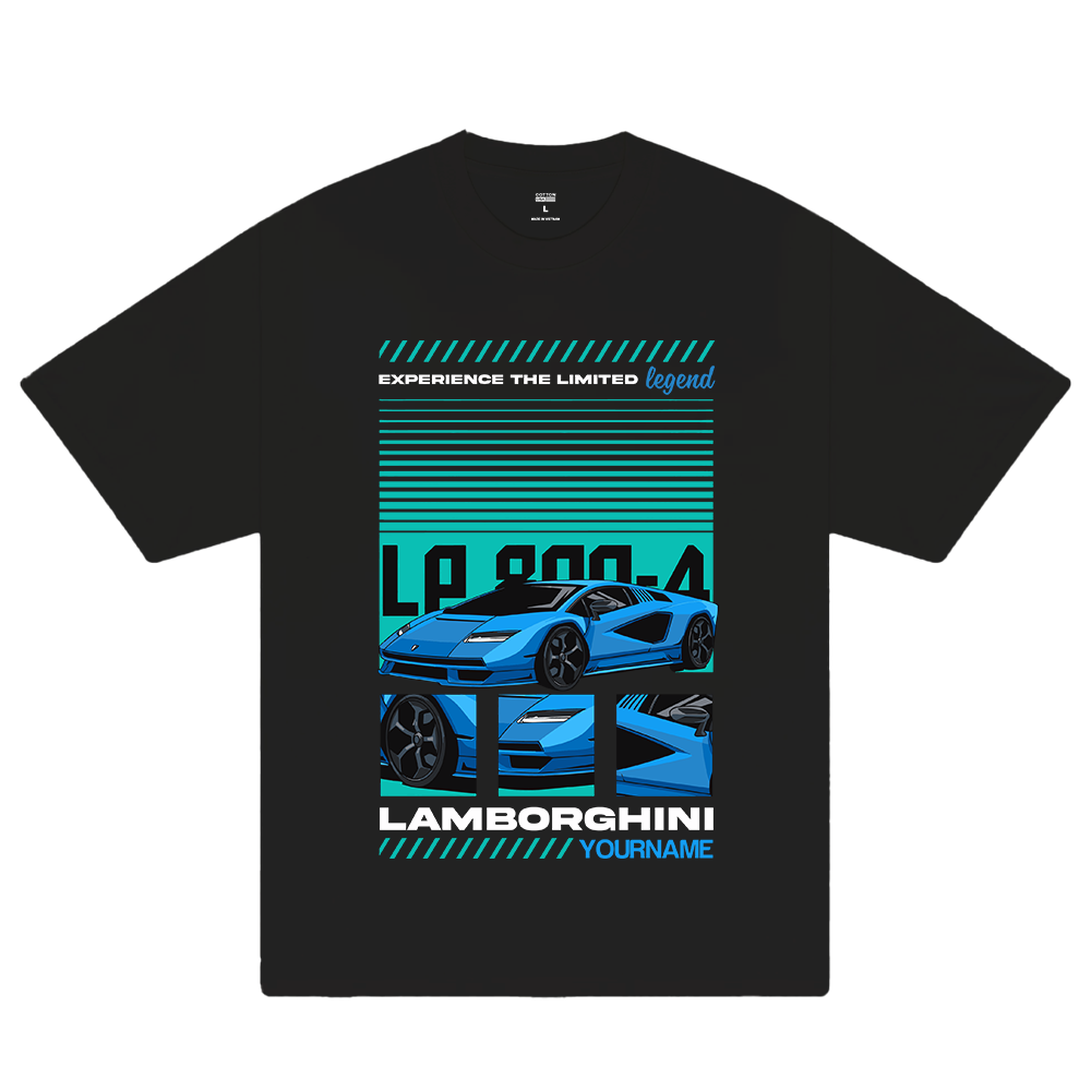 Custom Car Lamborghini Experience The Limited Legend T-Shirt