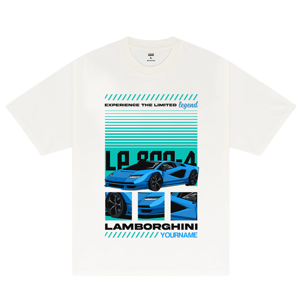 Custom Car Lamborghini Experience The Limited Legend T-Shirt