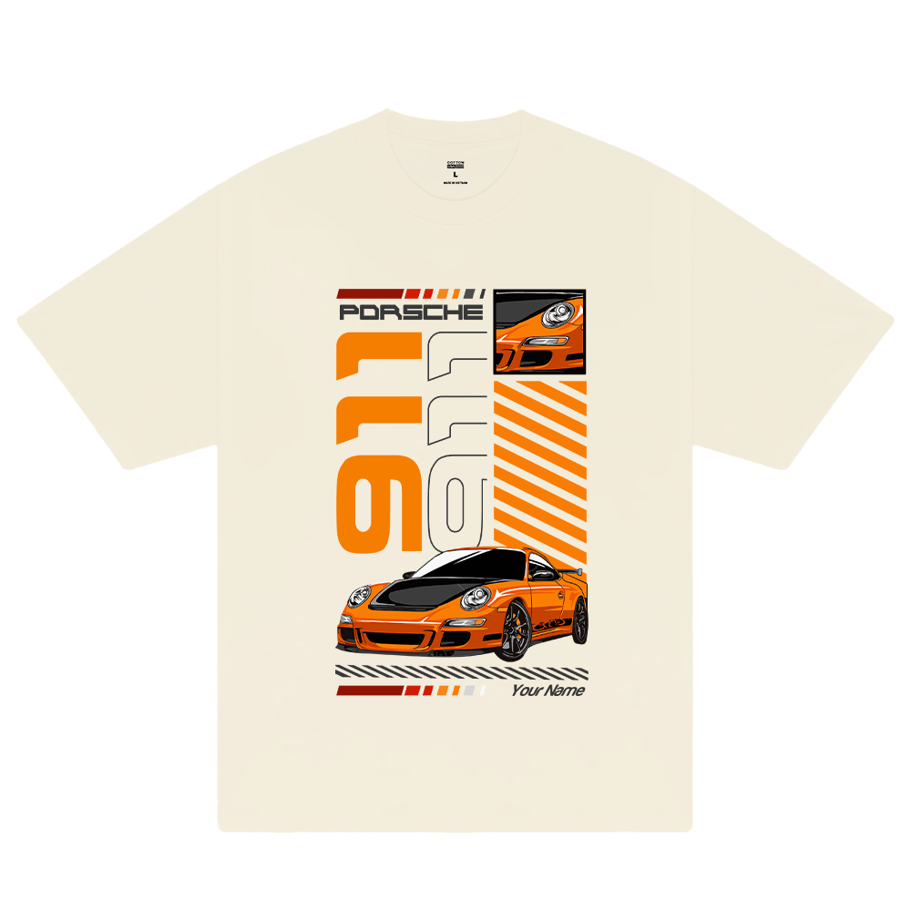 Custom Car Porsche Revolutionary Speed T-Shirt