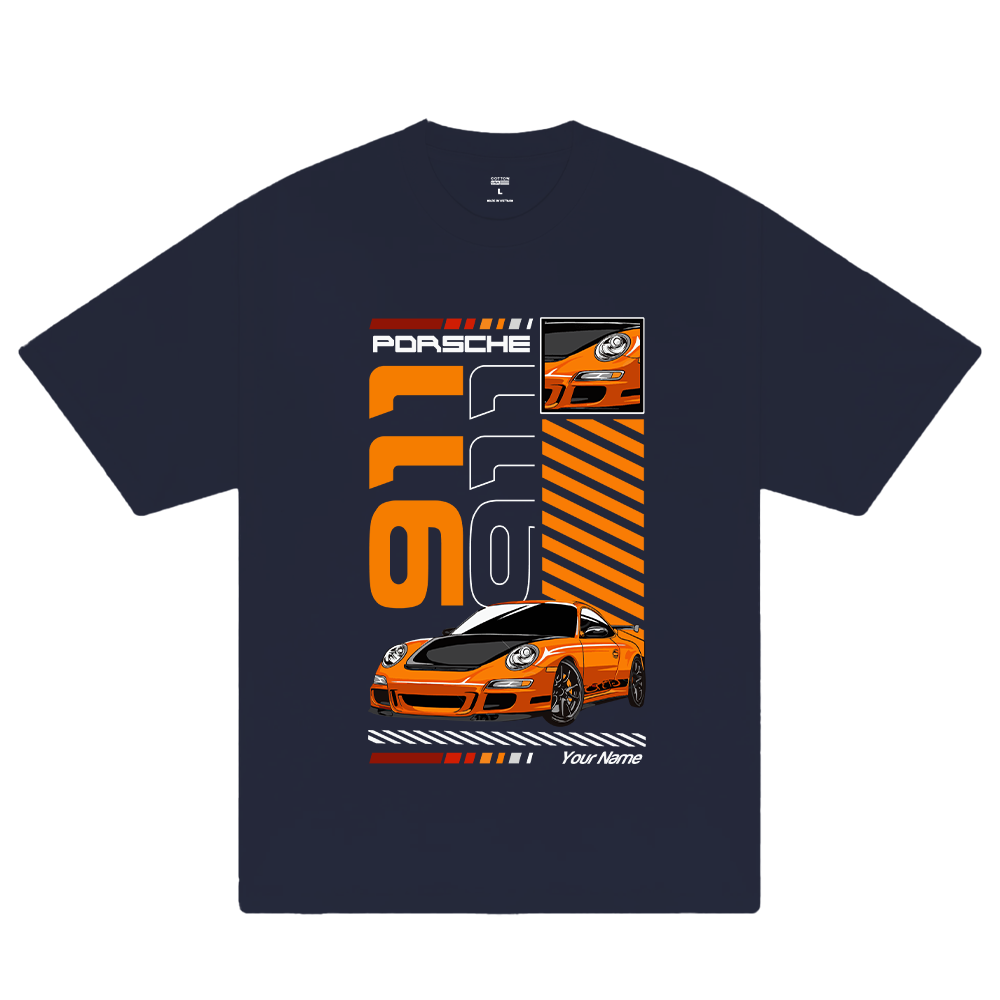 Custom Car Porsche Revolutionary Speed T-Shirt