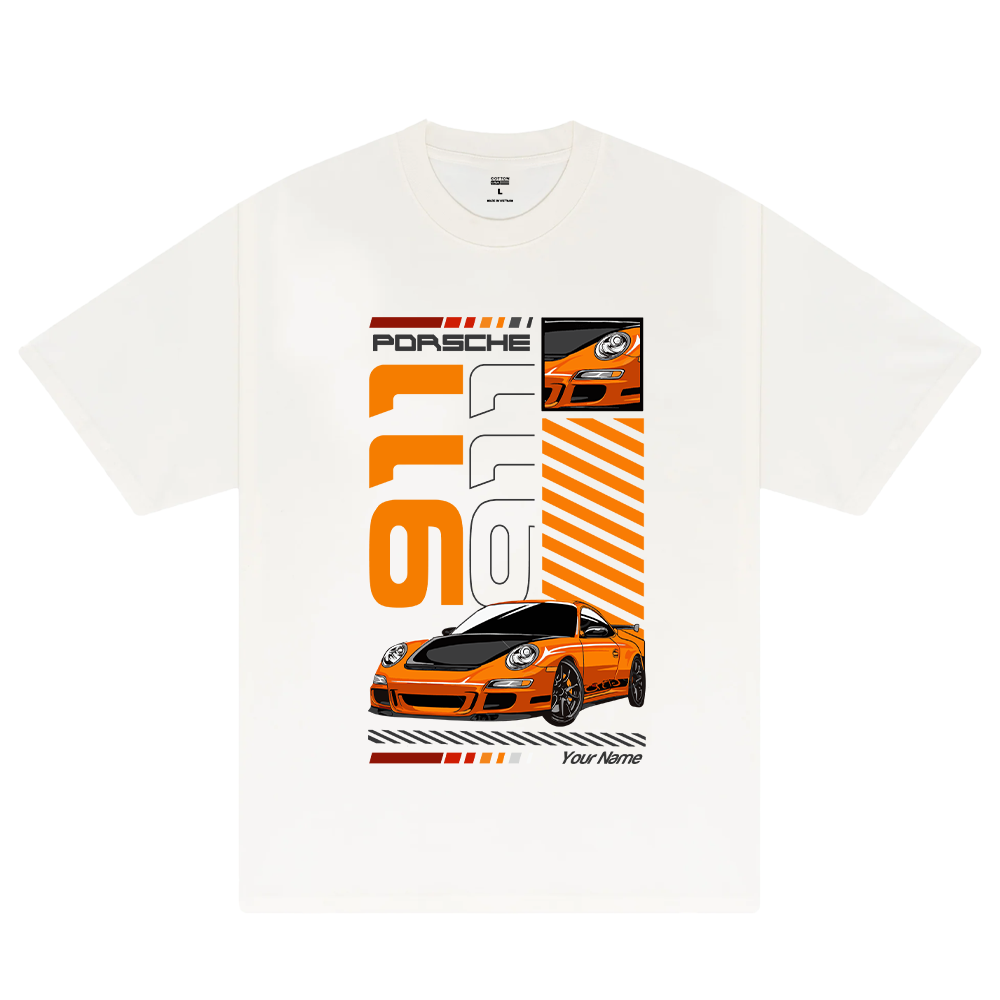 Custom Car Porsche Revolutionary Speed T-Shirt