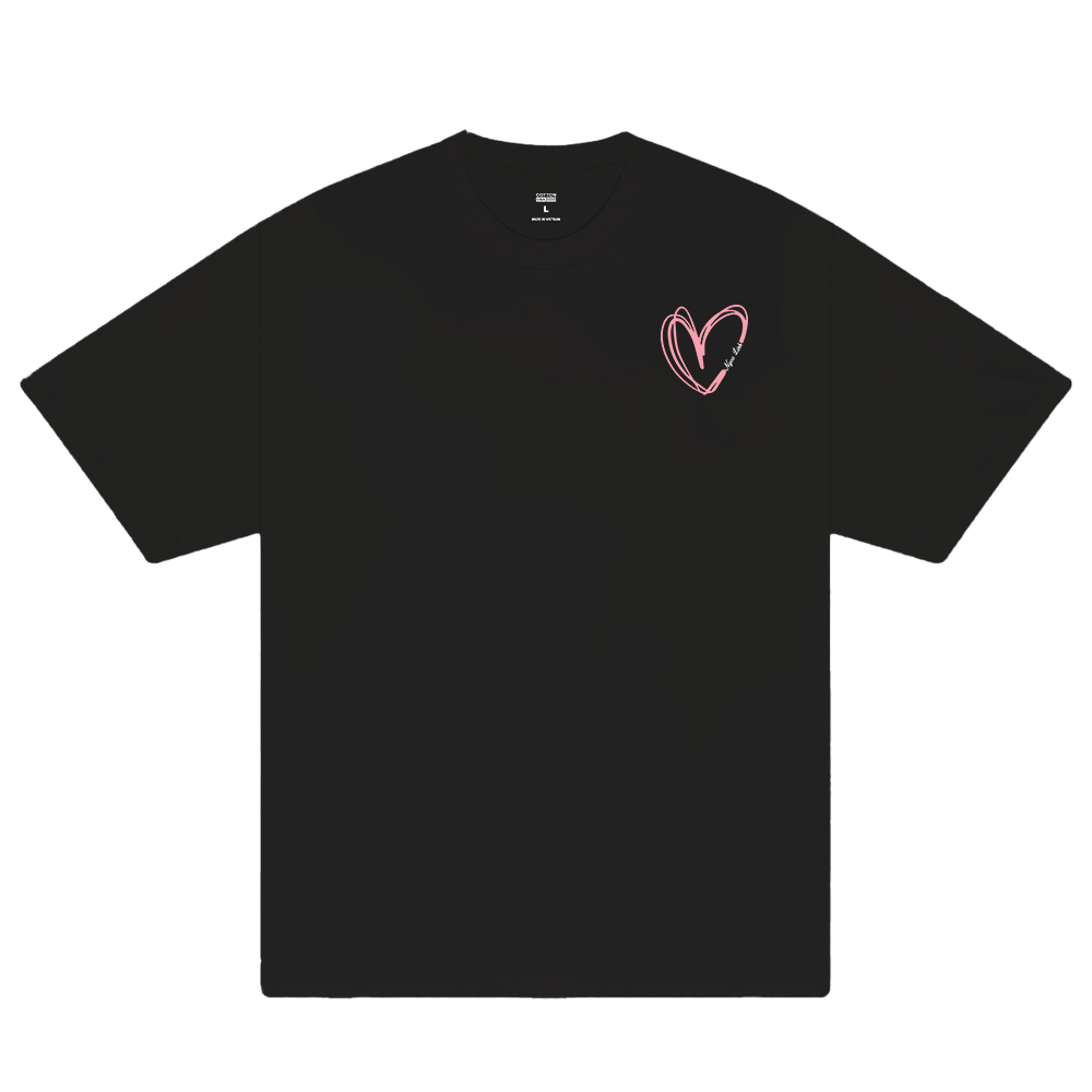 Custom Couple Heart T-Shirt