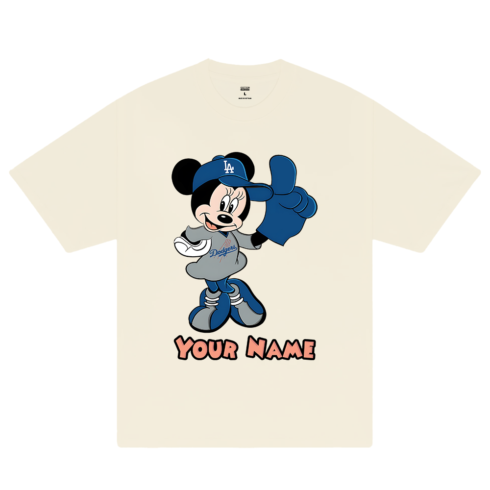 Custom Couple MLB x Mickey T-Shirt