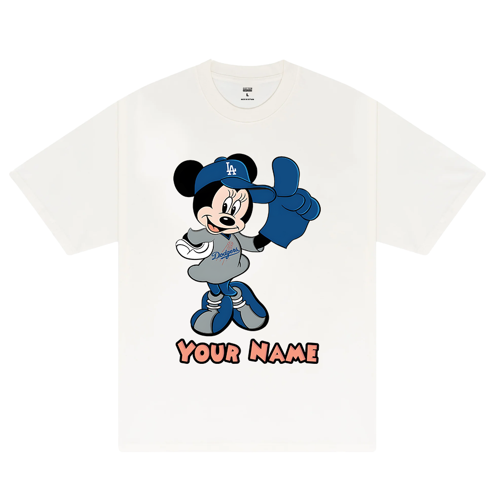 Custom Couple MLB x Mickey T-Shirt