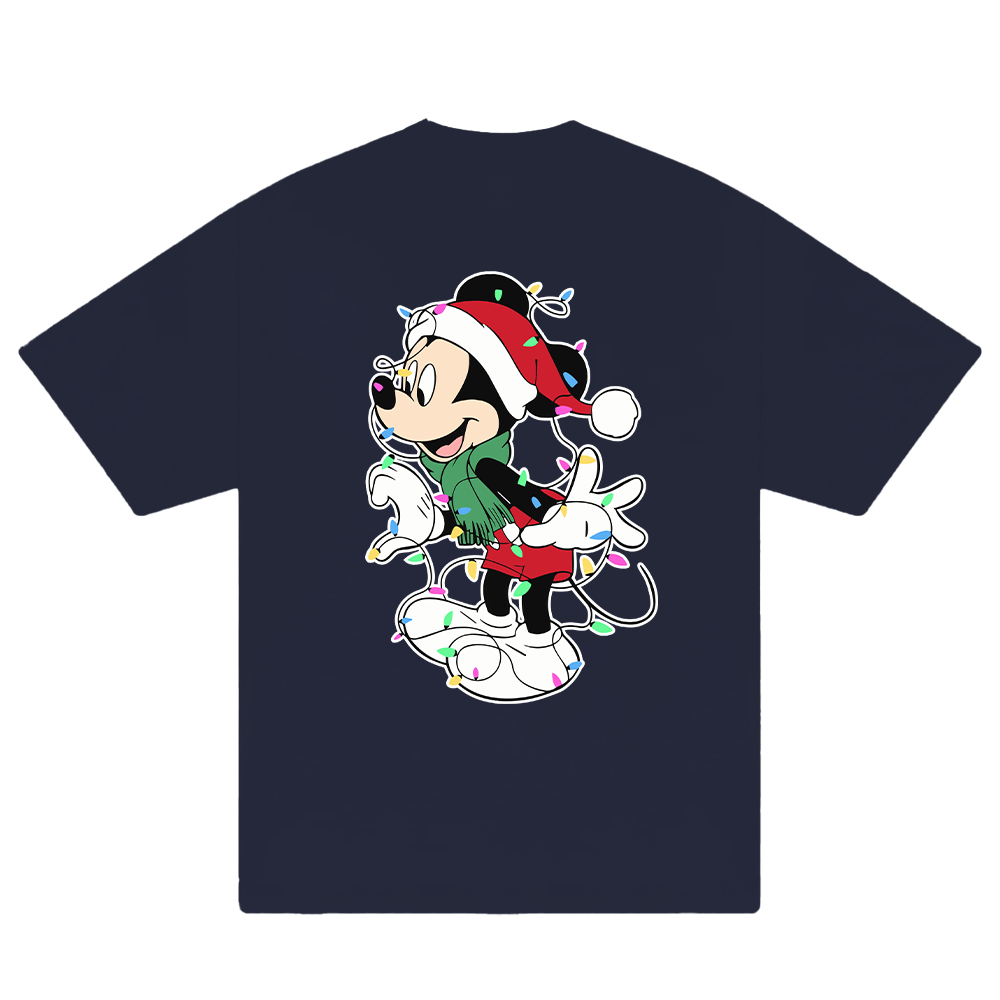 Custom Couple Mickey Christmas T-Shirt