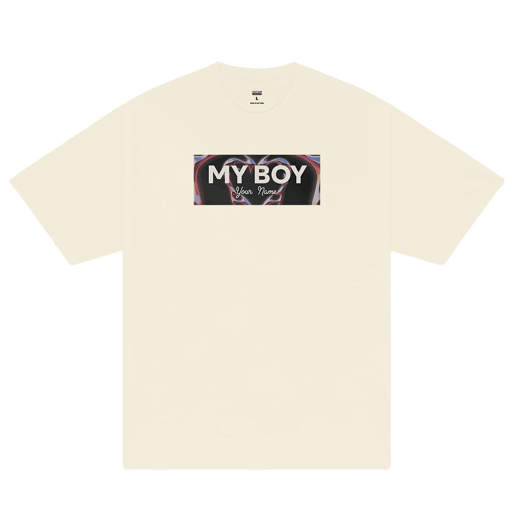 Custom Couple My Girl, My Boy T-Shirt