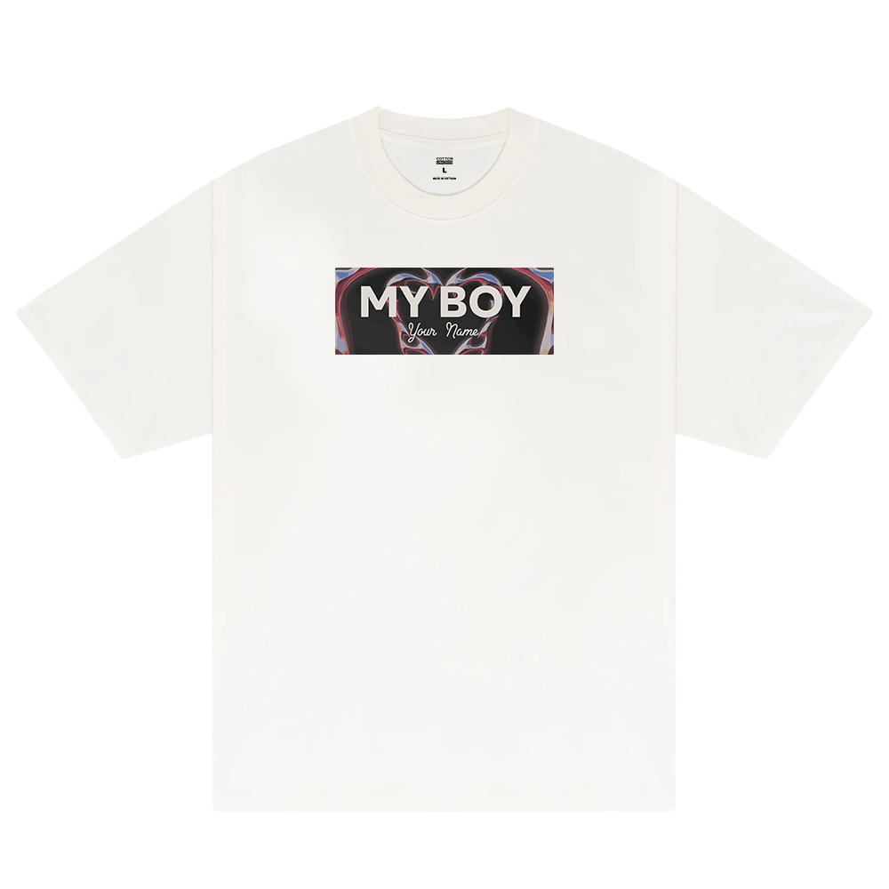 Custom Couple My Girl, My Boy T-Shirt