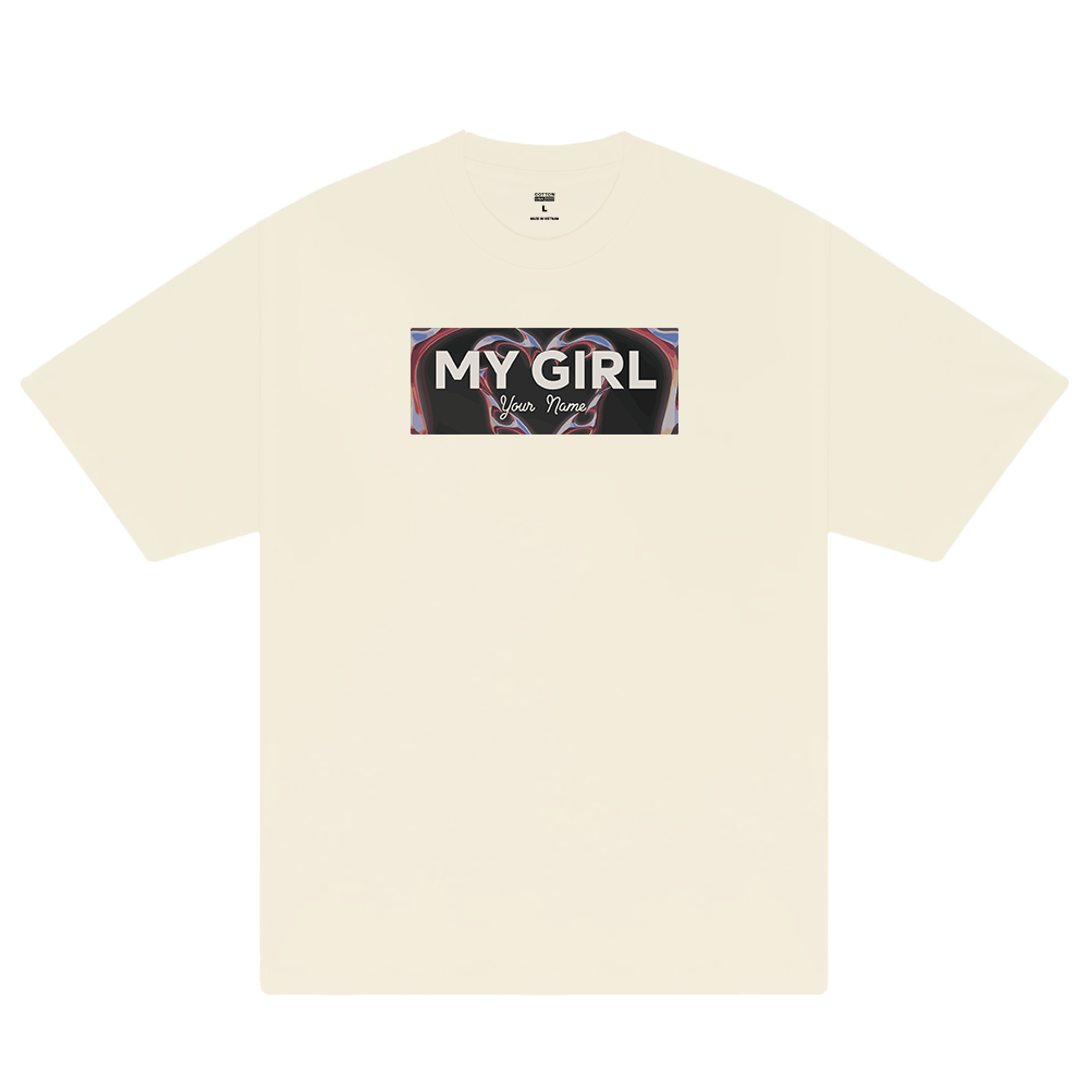 Custom Couple My Girl, My Boy T-Shirt