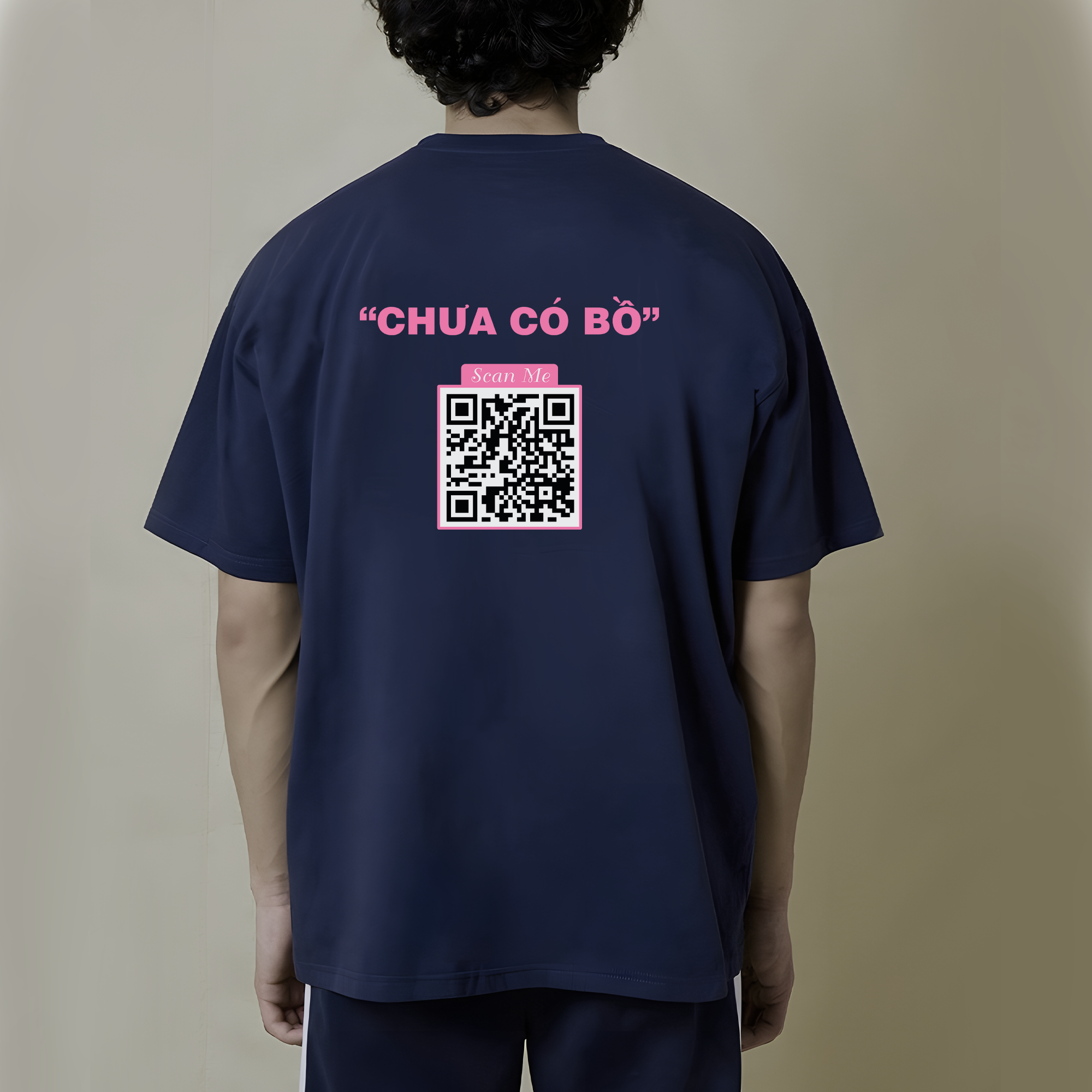 Custom Couple QR T-Shirt