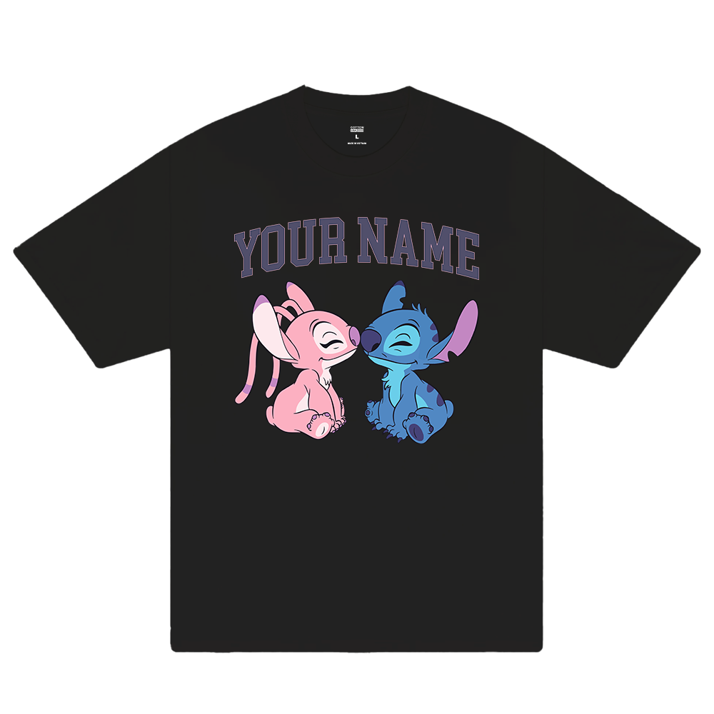 Custom Couple Stitch x Angel T-Shirt