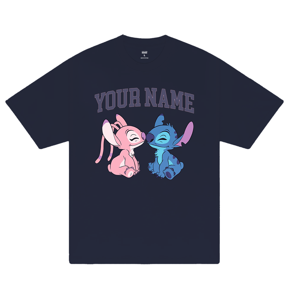 Custom Couple Stitch x Angel T-Shirt