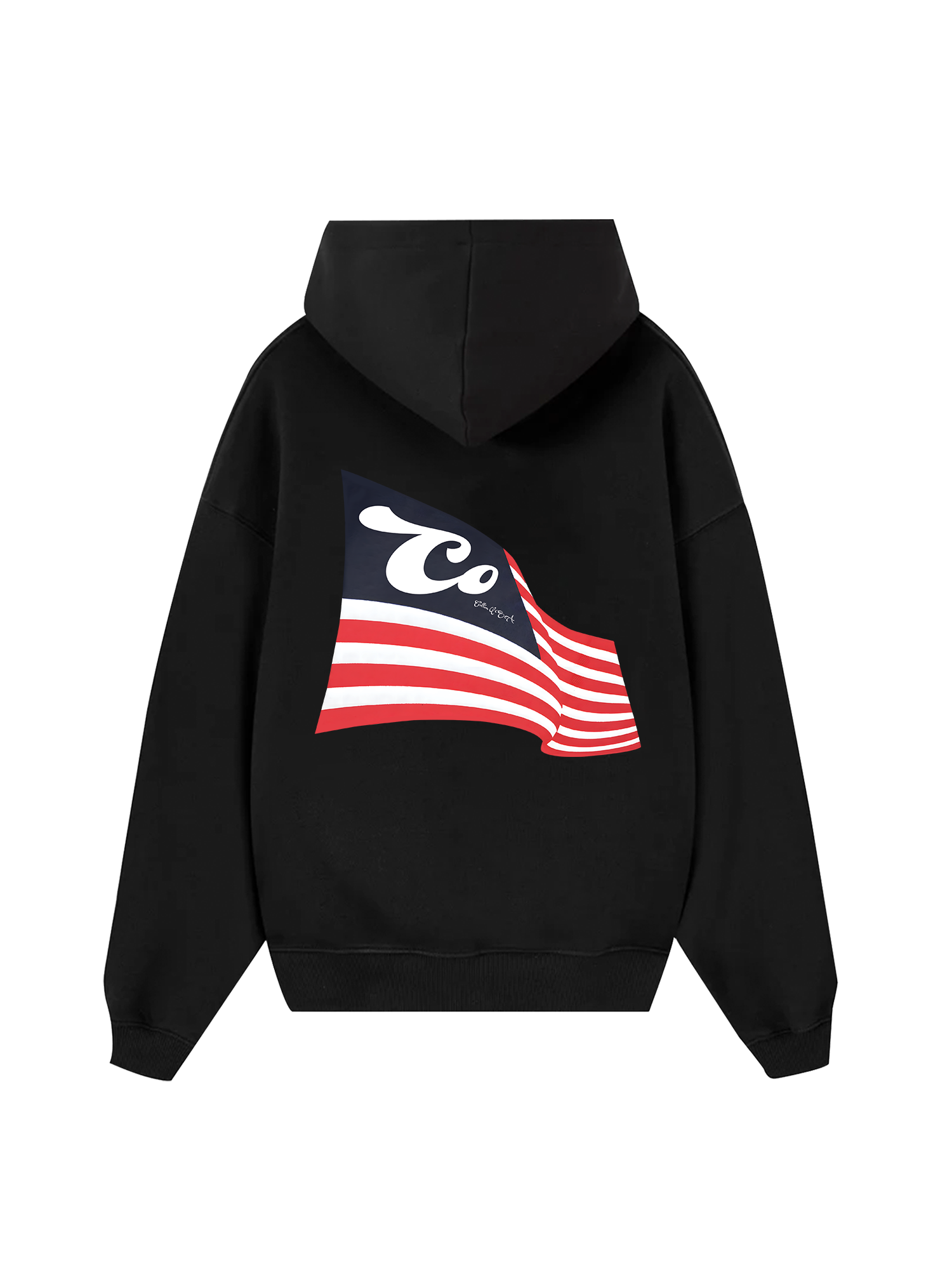 USA Cotton USA Flag Hoodie