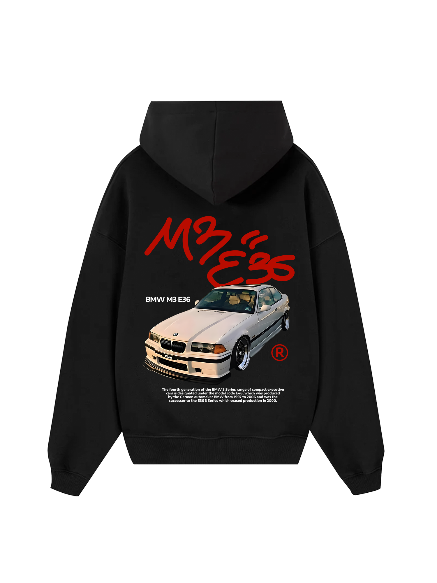 BMW M3E36 Street Style Hoodie