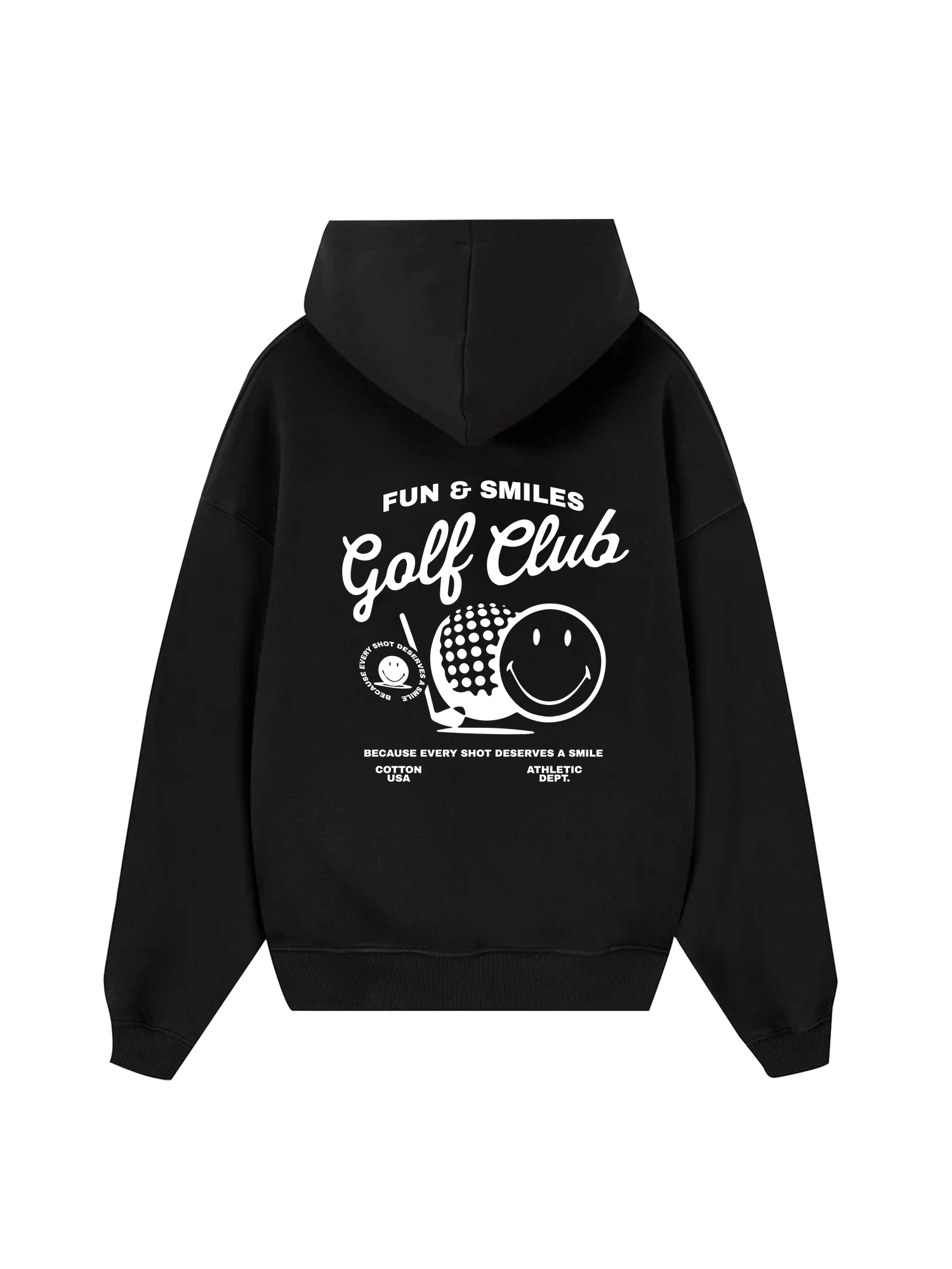 Golf Deserves A Smile Hoodie