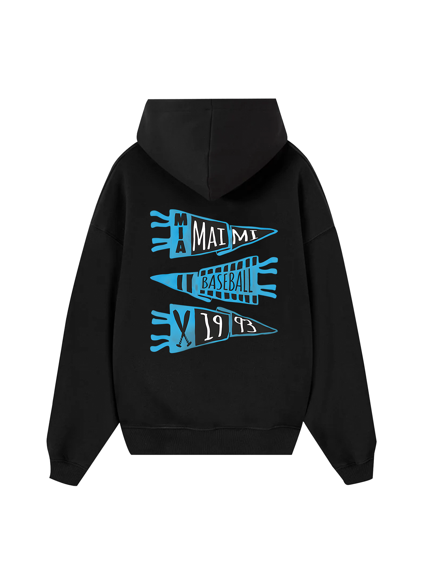 Baseball Maimi Hoodie