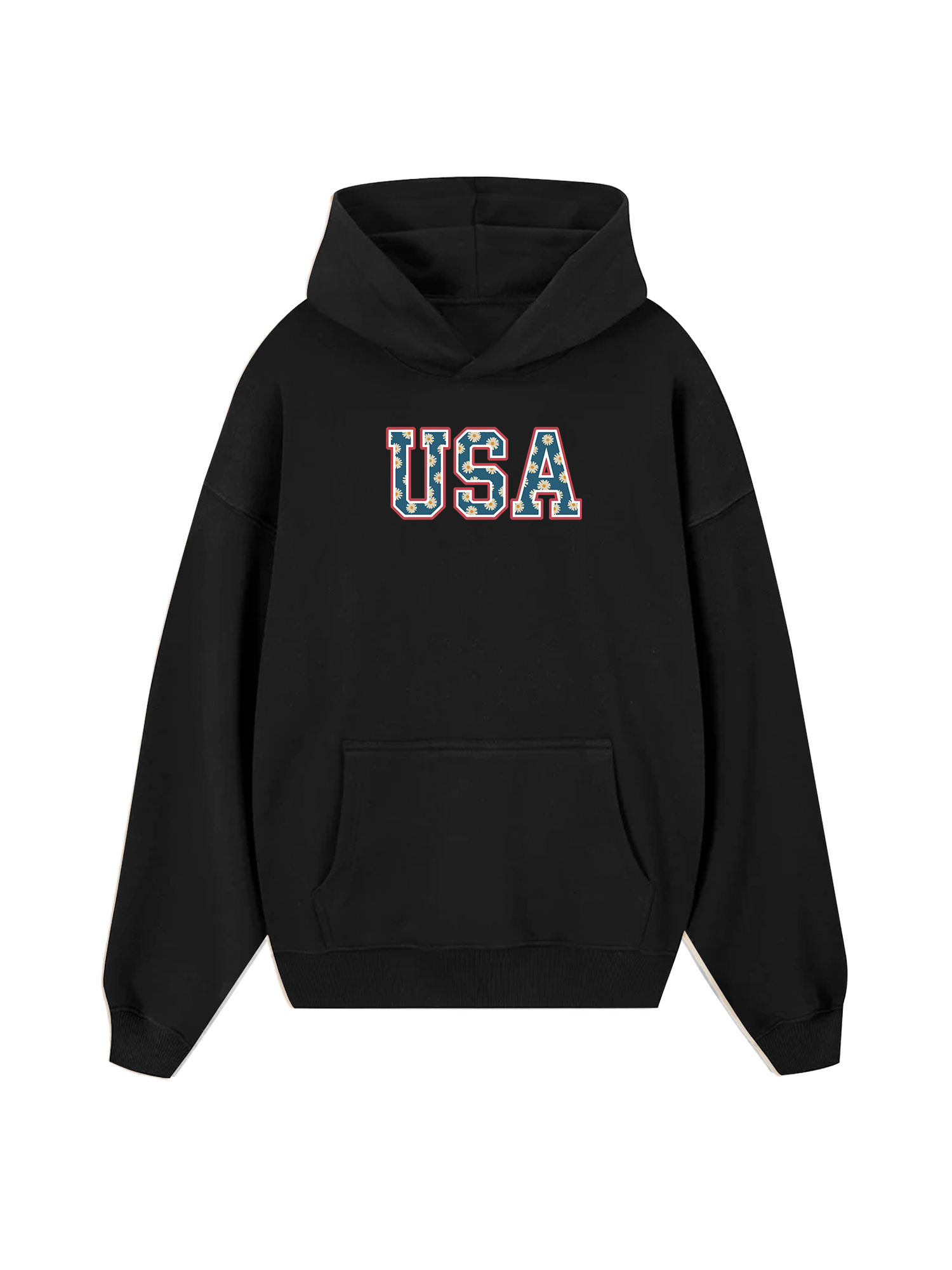 USA Daisy Season Hoodie