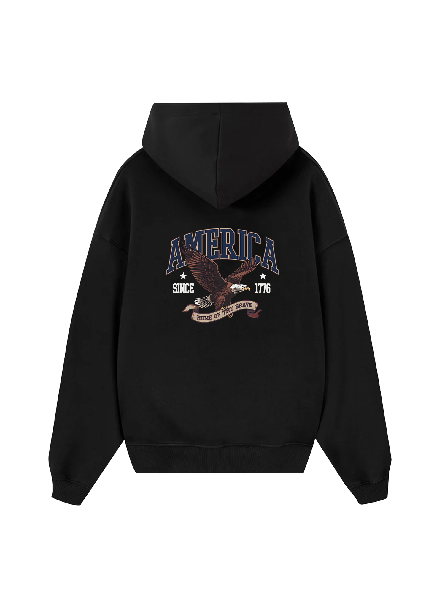 USA Home Of The Brave Hoodie