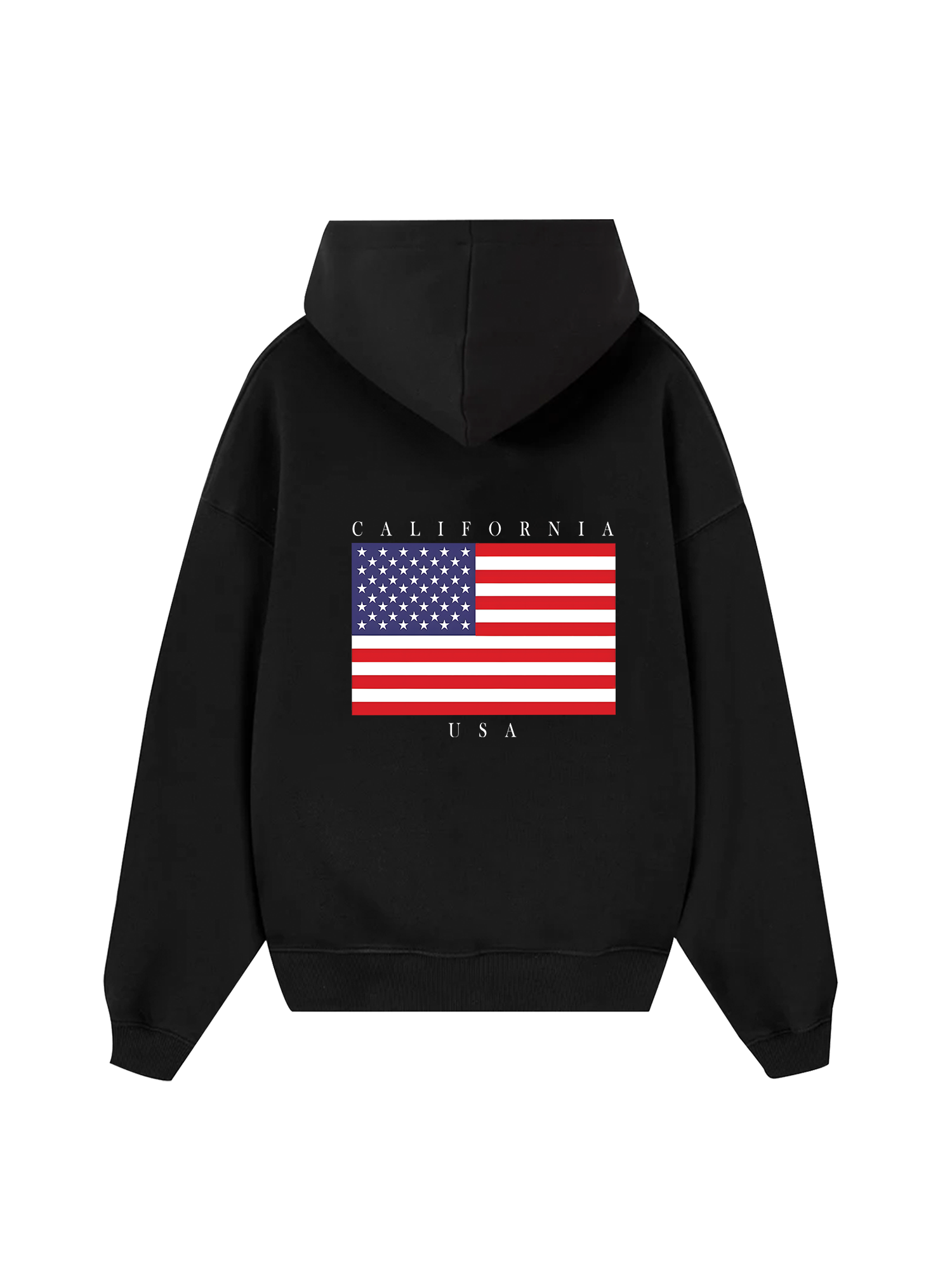 USA California Basic Style Hoodie