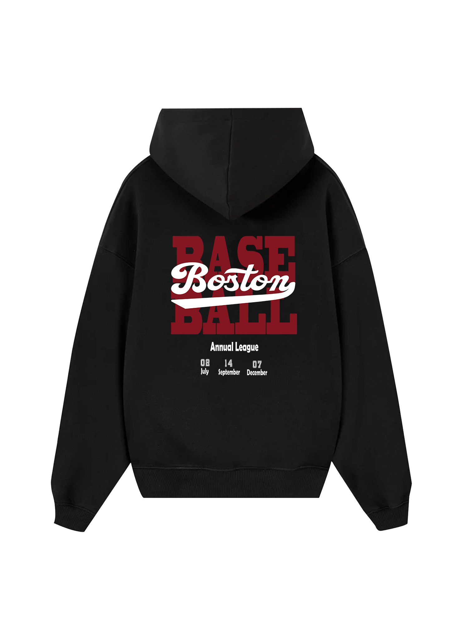 Baseball Boston League Hoodie