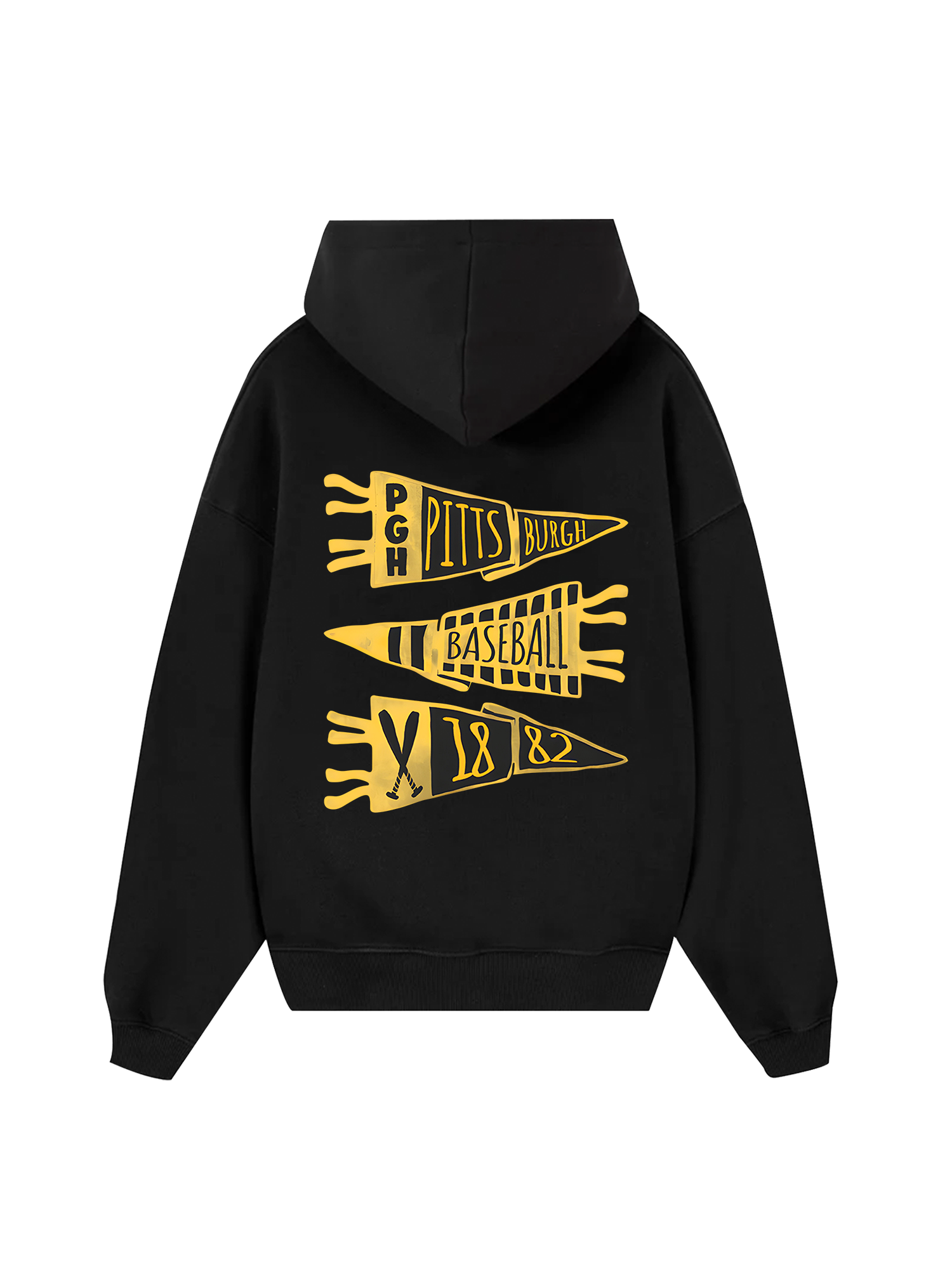 Baseball Pitts Burgh Hoodie