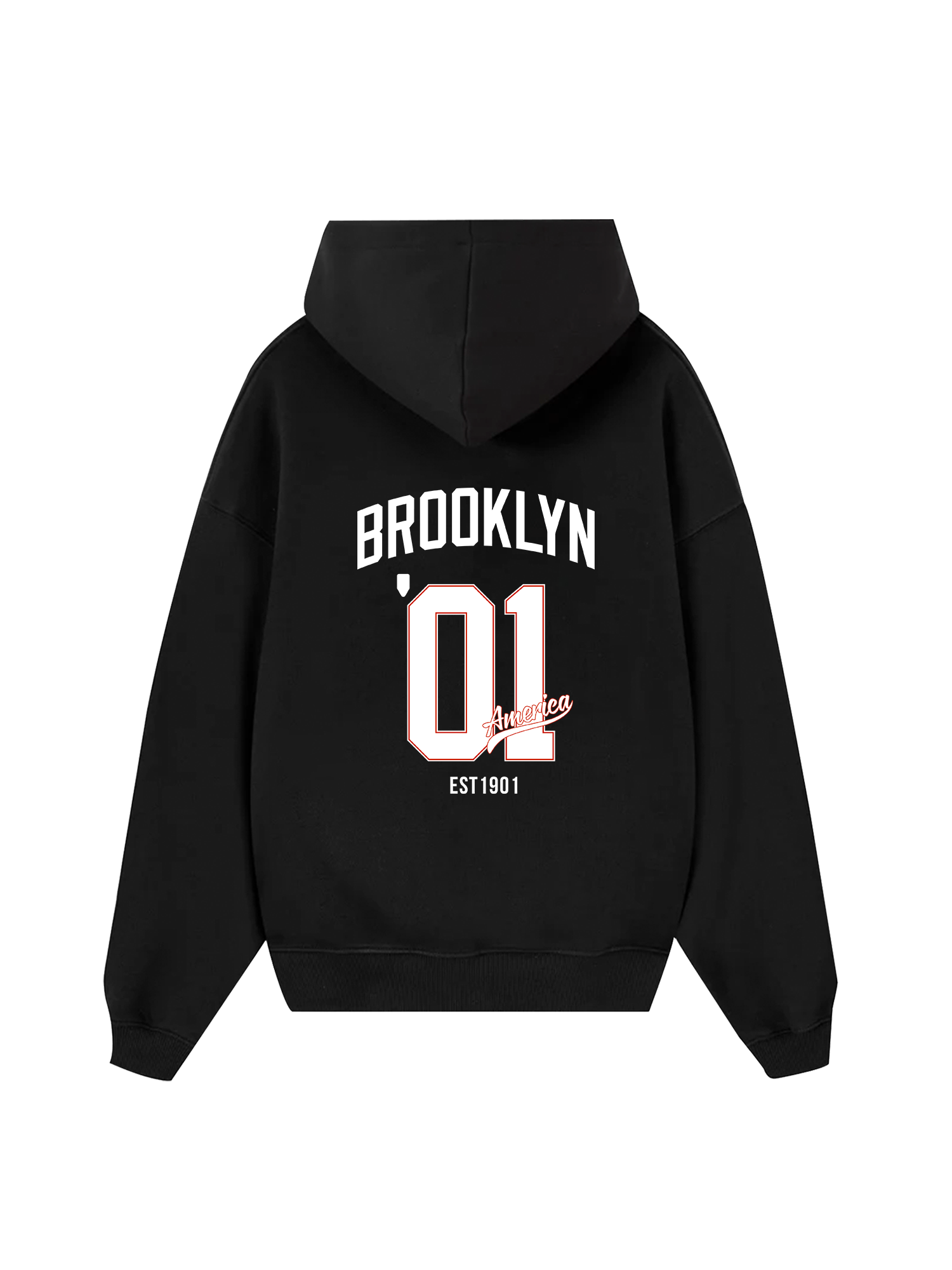 Baseball Brooklyn America Hoodie