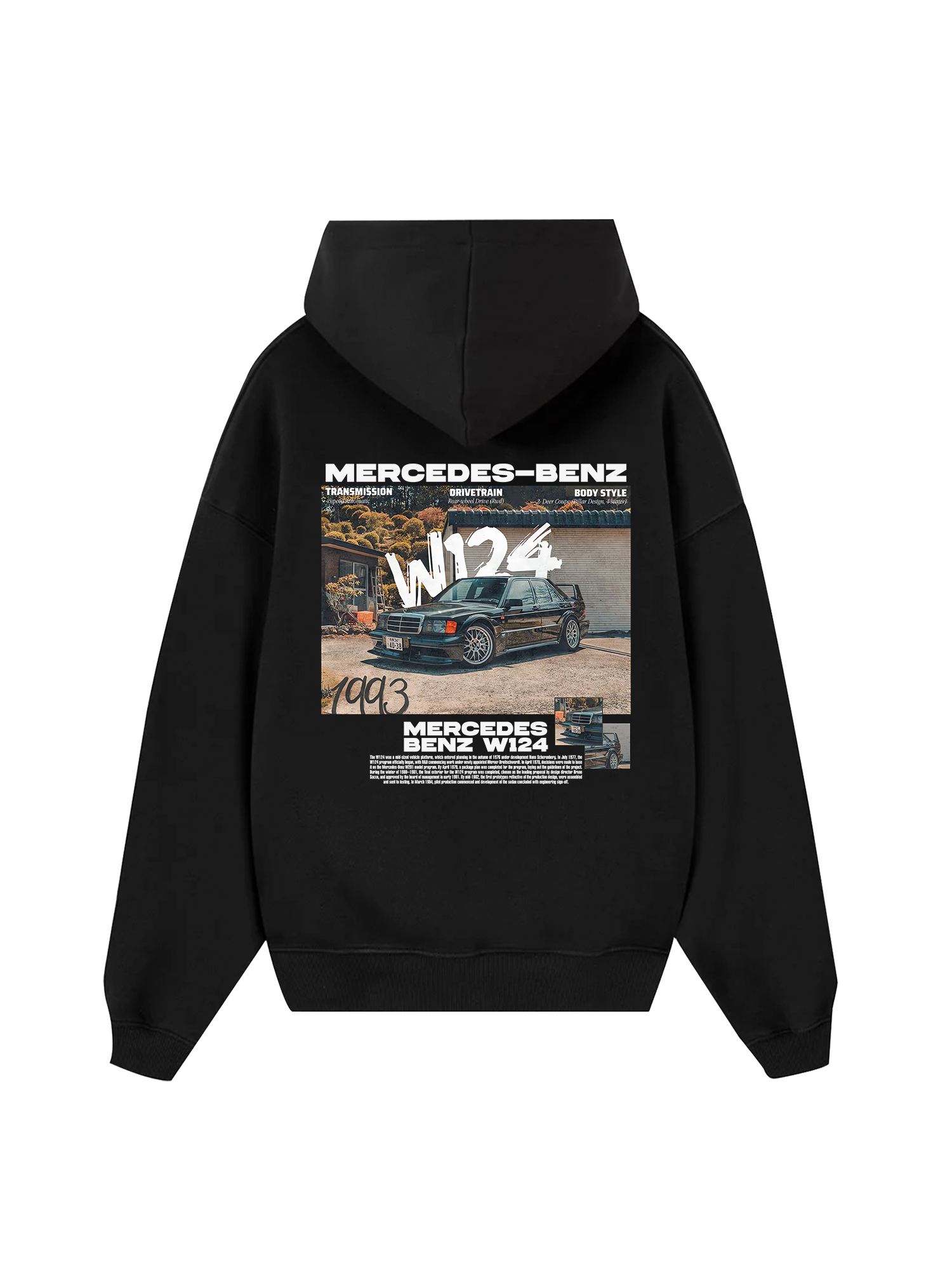 Mercedes W124 1993 Hoodie