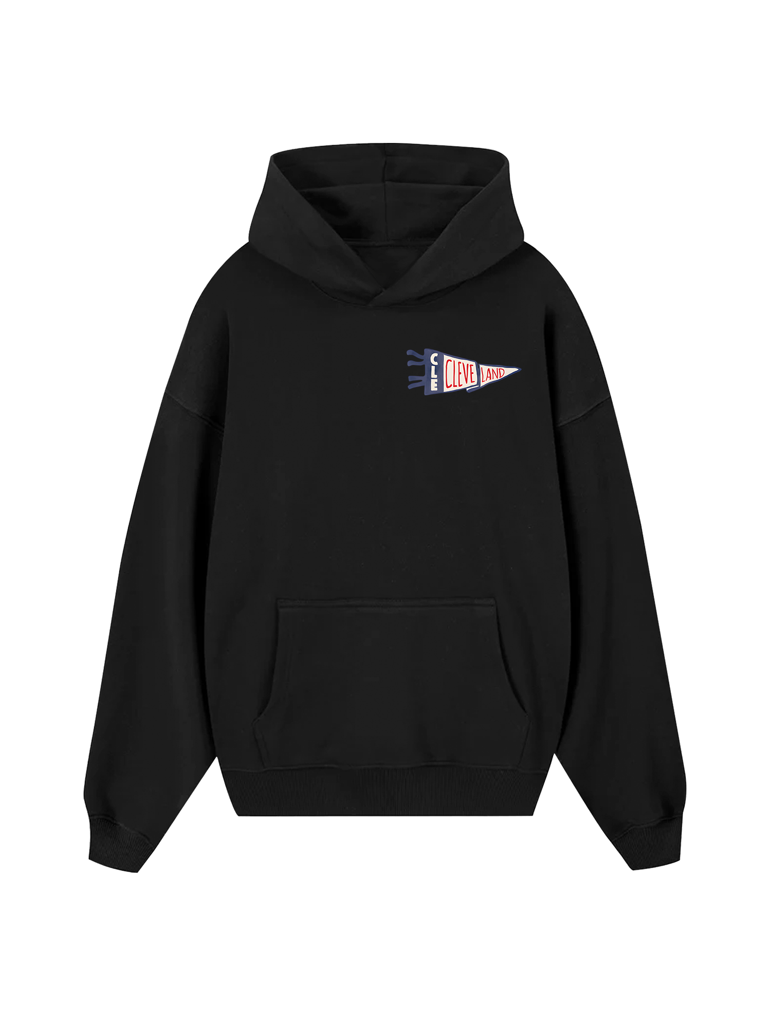 Baseball Cleve Land Hoodie