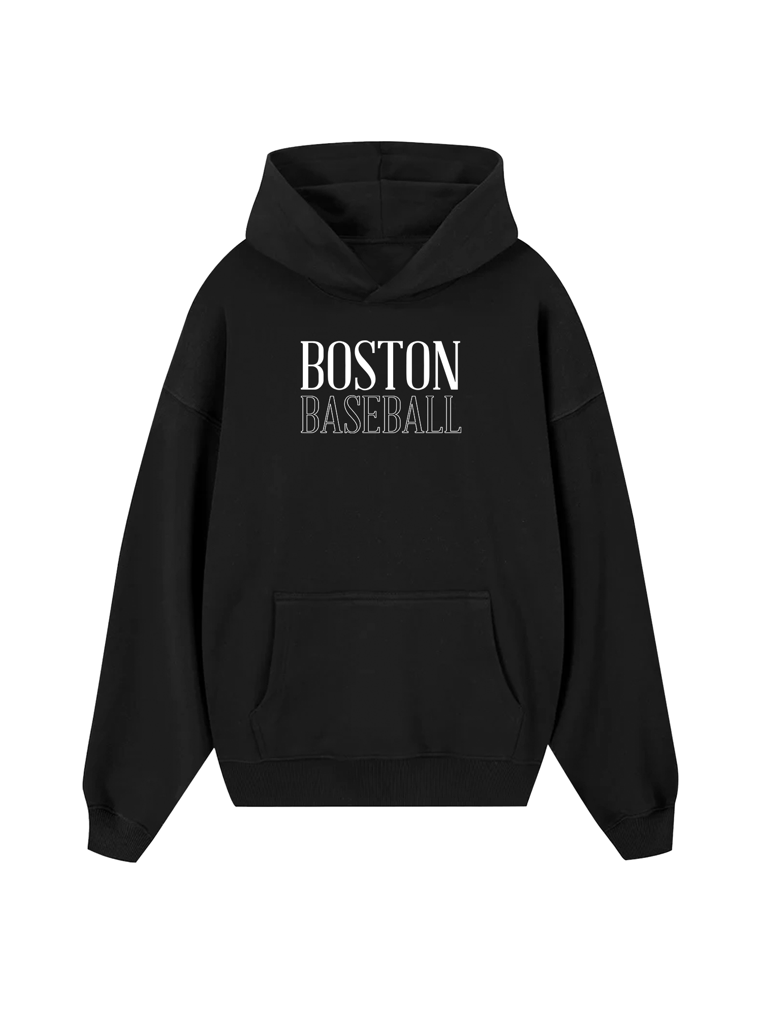 Baseball Basic Boston Hoodie