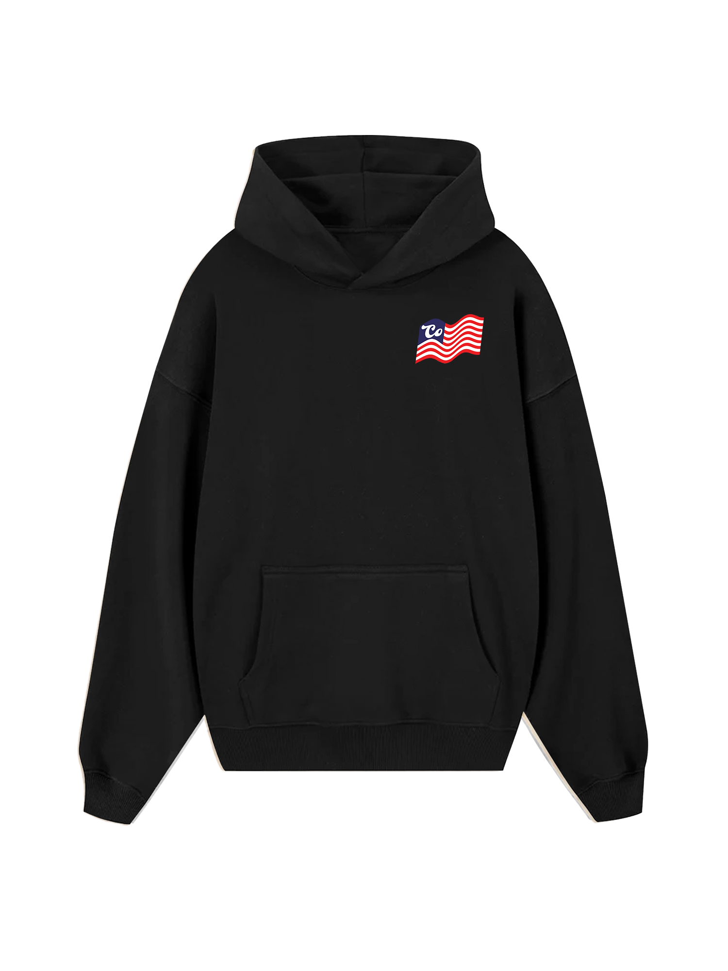 USA Cotton USA Flag Hoodie