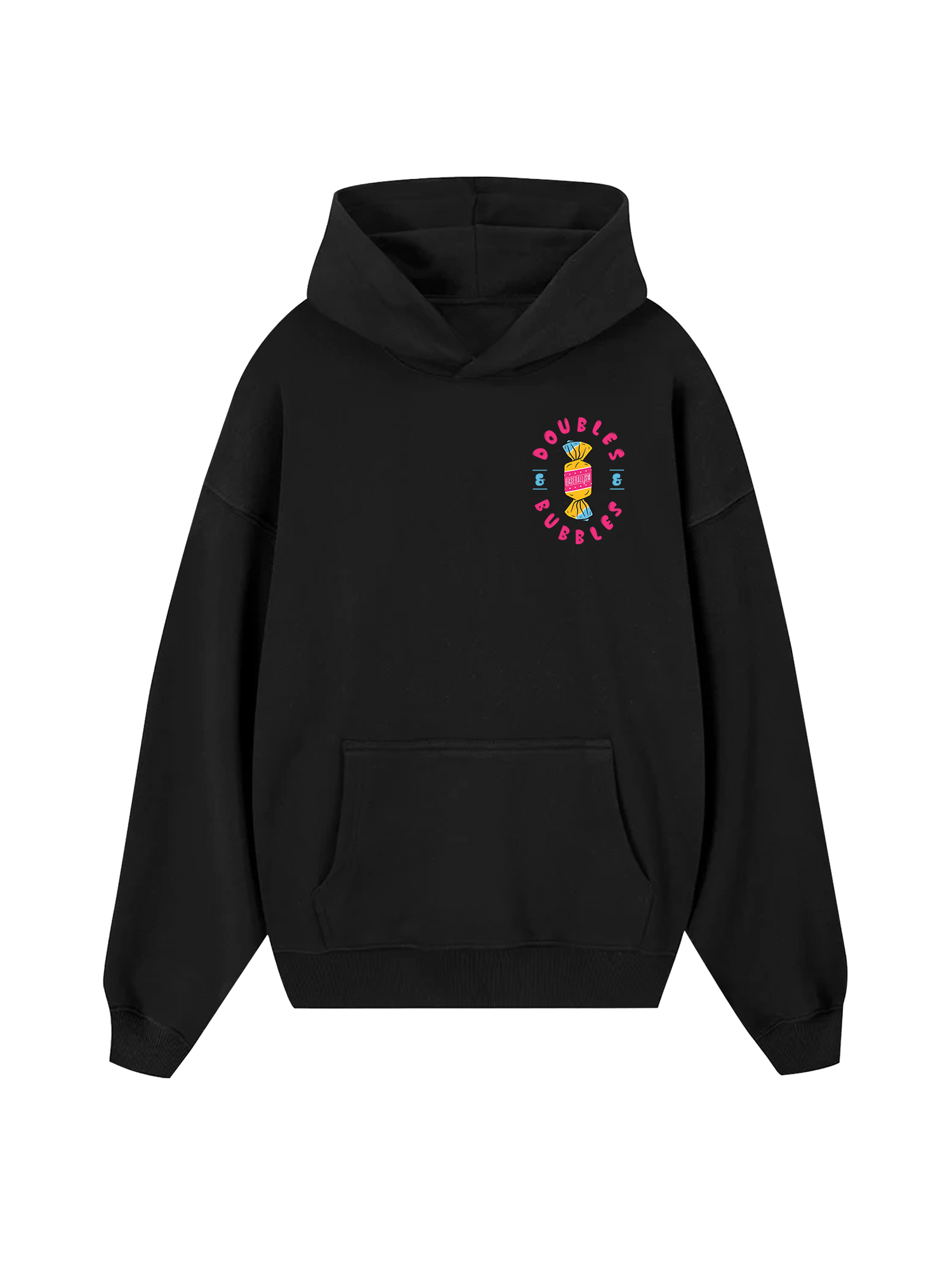 Baseball Double Bubble Hoodie