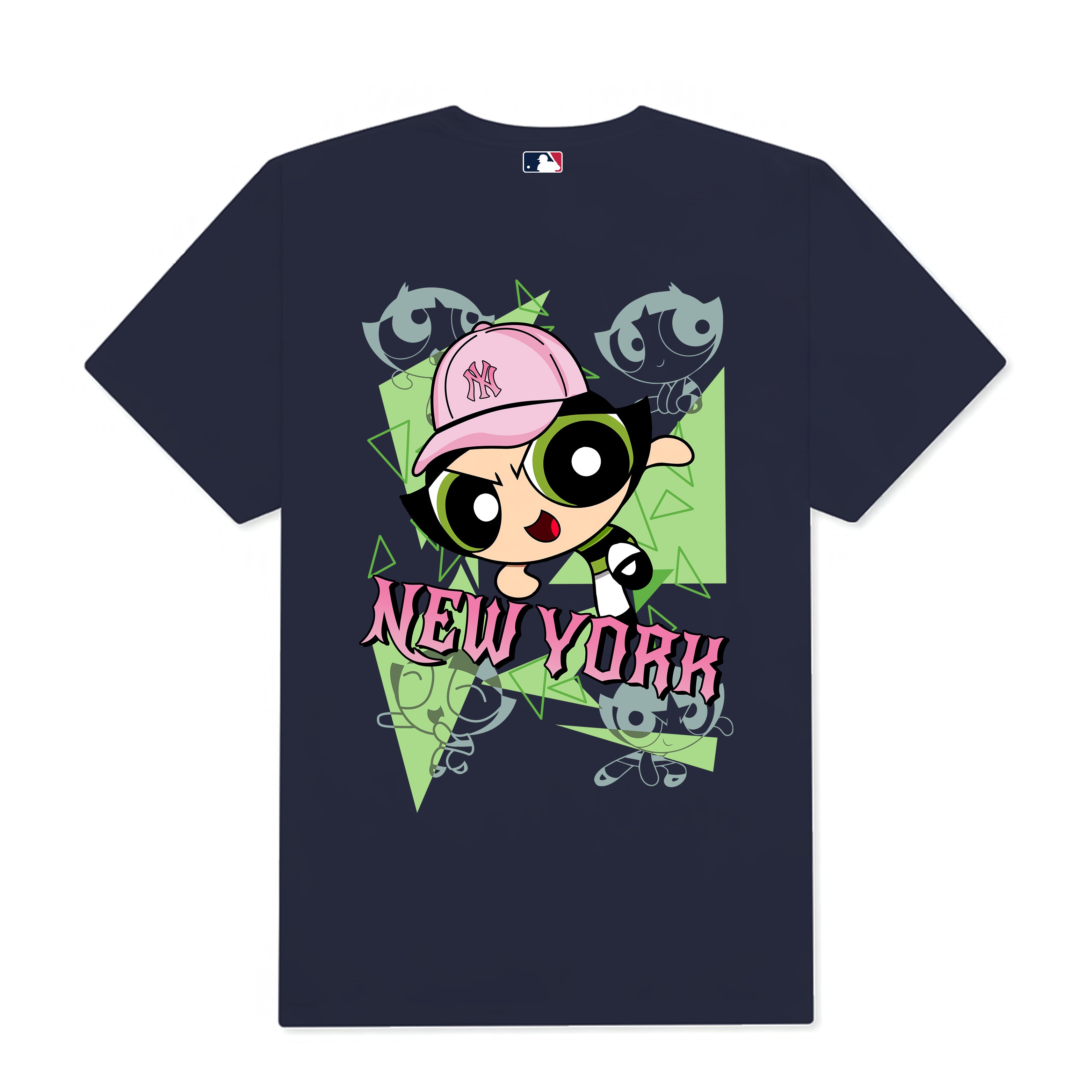 MLB Buttercup The Powerpuff Girls New York Yankees T-Shirt