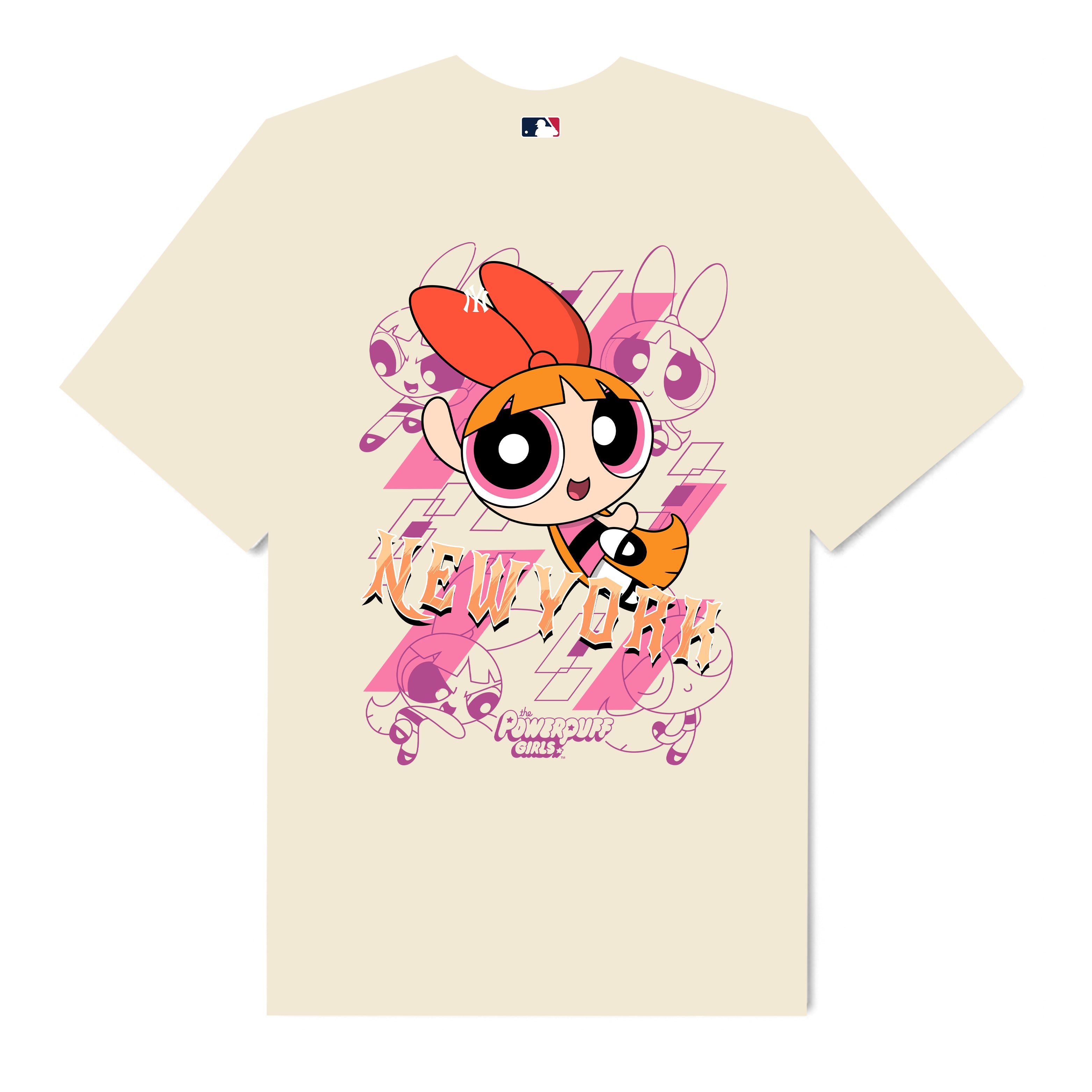 MLB Blossom New York Mets The Powerpuff Girls T-Shirt