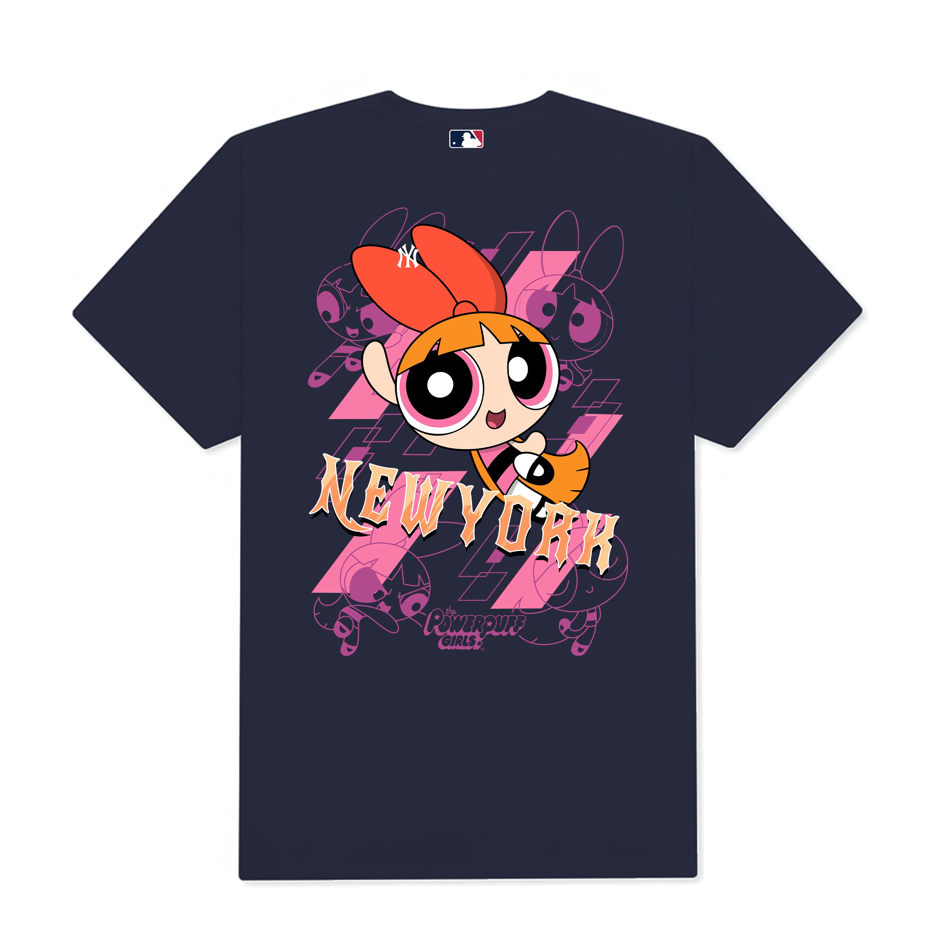 MLB Blossom New York Mets The Powerpuff Girls T-Shirt